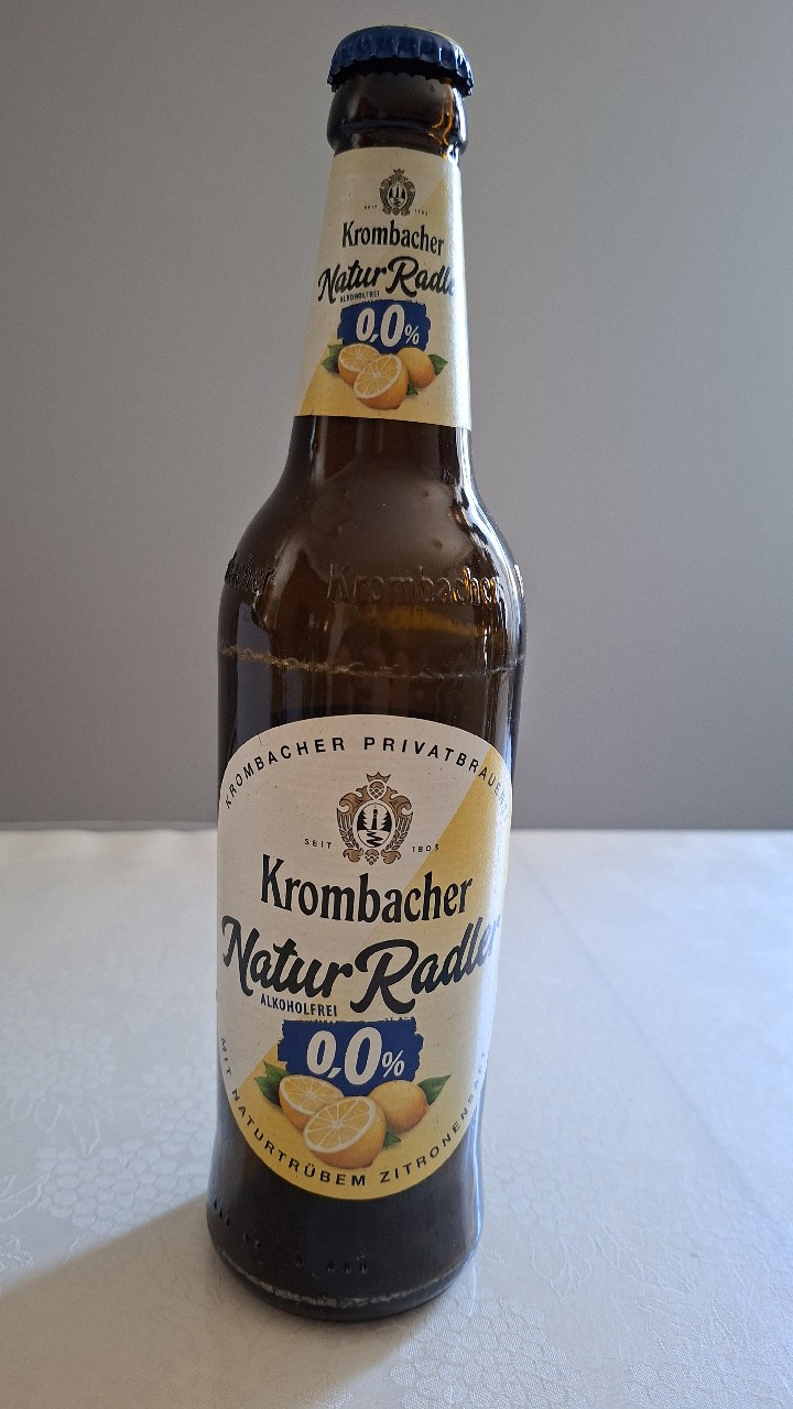 Krombacher Natur Radler 0,0%, Krombacher Brauerei