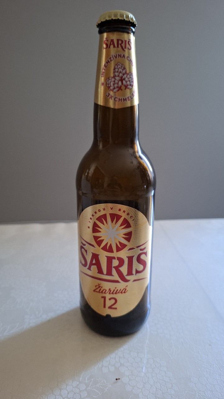 Šariš 12% Premium, Pivovary Topvar (SABMiller)