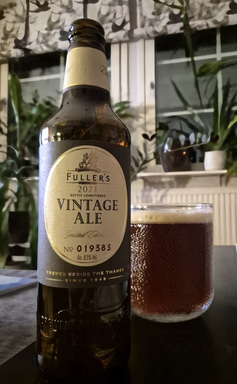 Vintage Ale (2021), Fuller's Griffin Brewery (Asahi Breweries)