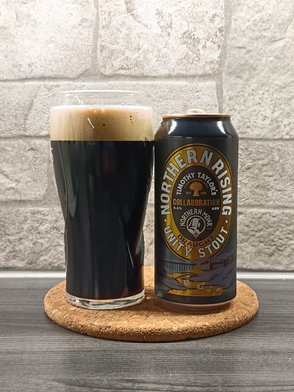 Northern Rising // Timothy Taylor Collaboration //Unity Stout, Northern Monk Brew Co.
