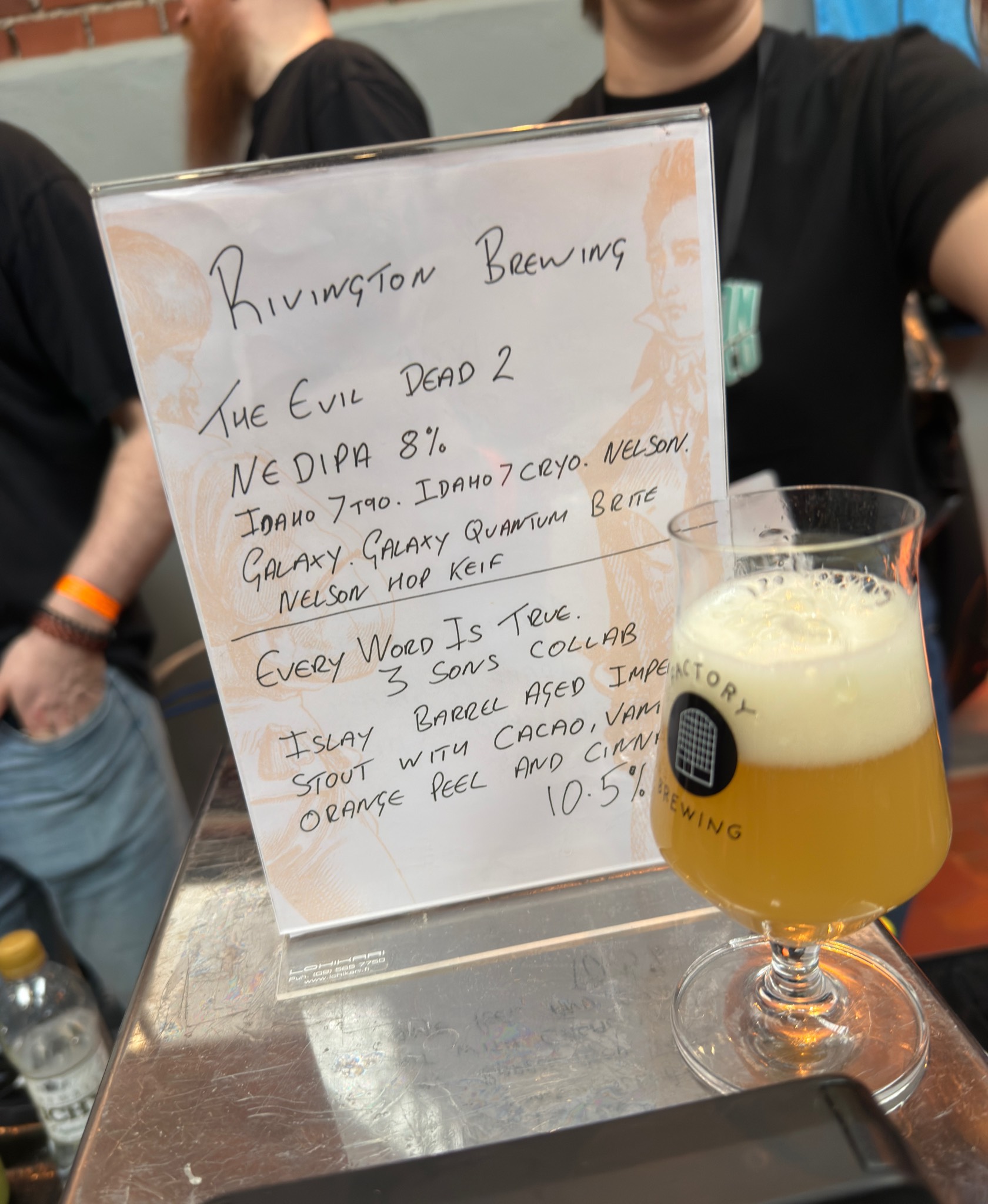 Evil dead 2 2025, Rivington Brewing Co.