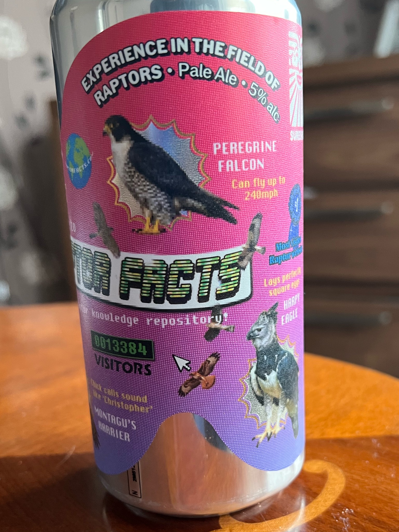 Experience In The Field Of Raptors, Sureshot Brewing
