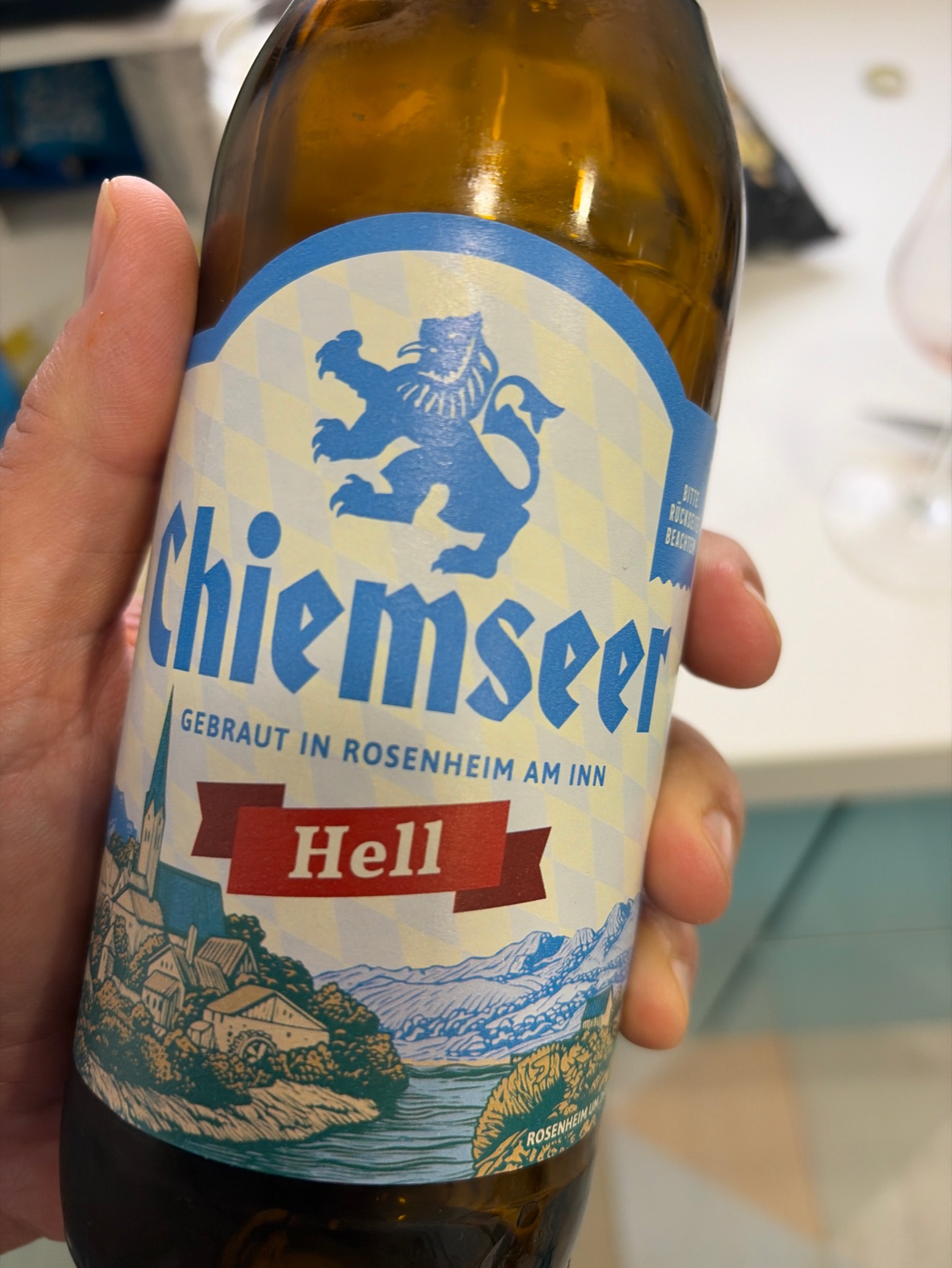 Chiemseer Hell, Auerbräu Rosenheimer Spezialitätenbrauerei (Paulaner Brauerei)