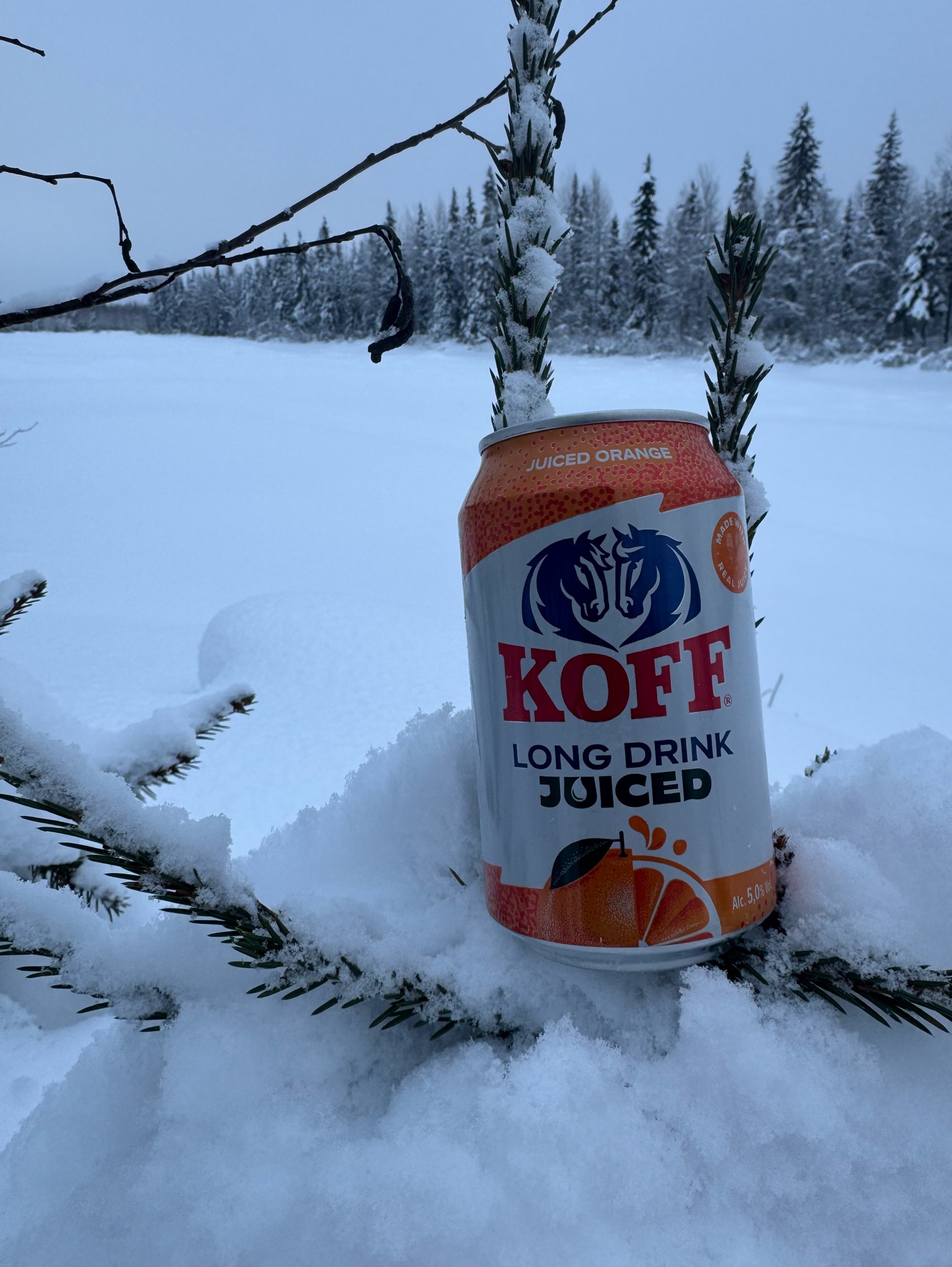 Koff Long Drink Juiced Orange, Finland