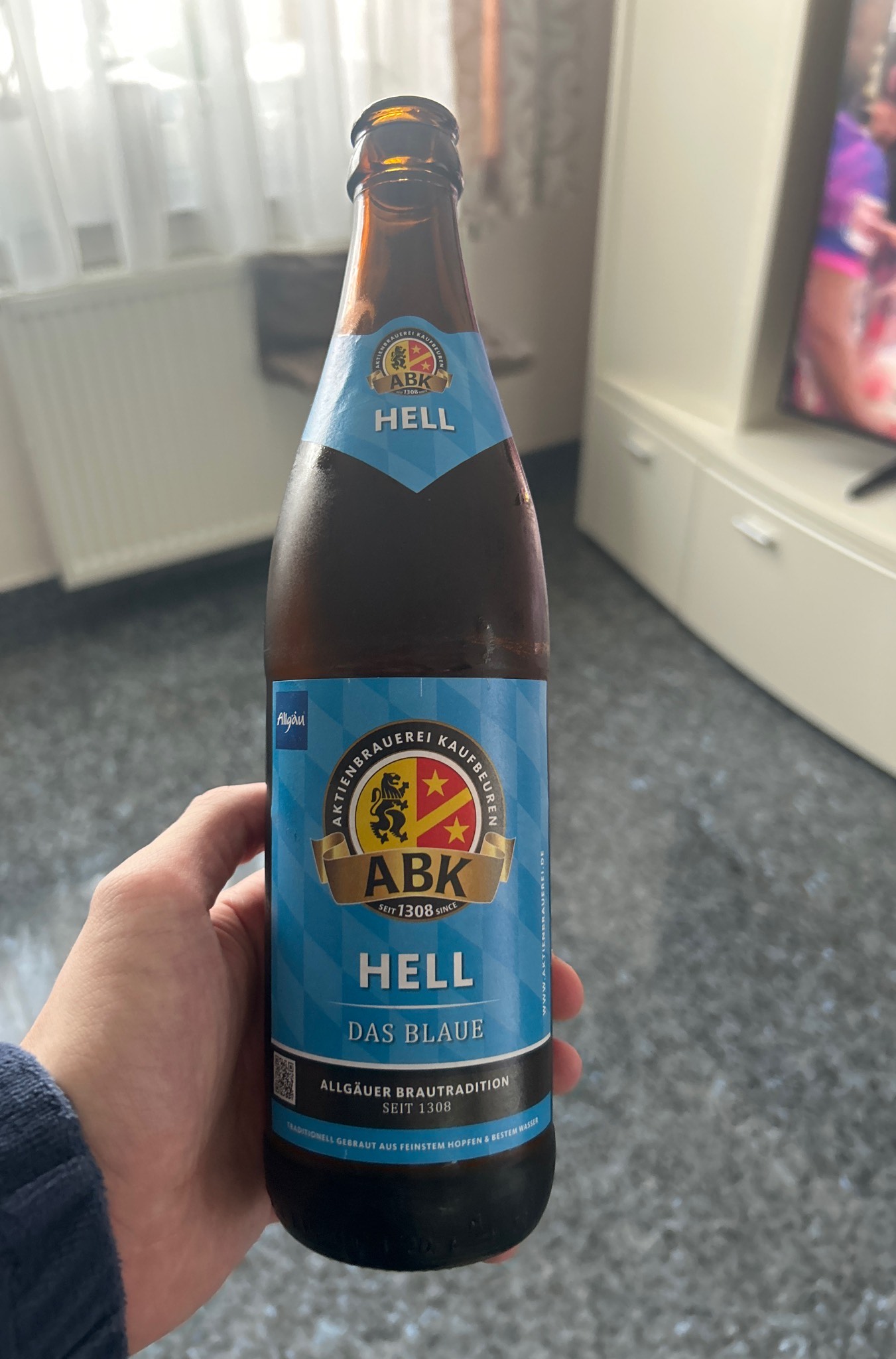 Hell Das Blaue, ABK Aktienbrauerei Kaufbeuren