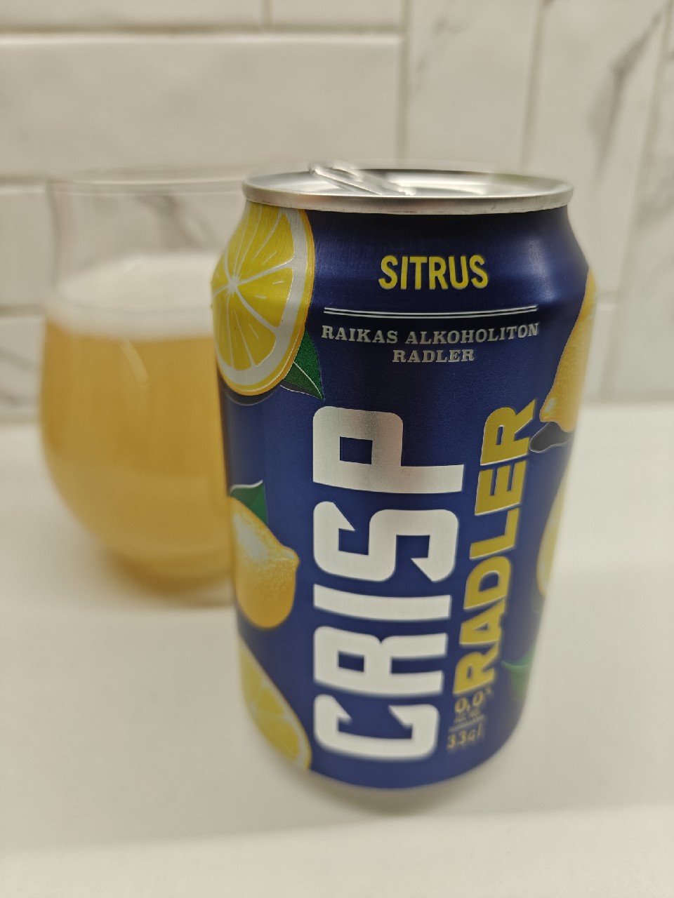 Crisp Radler Sitrus, Finland