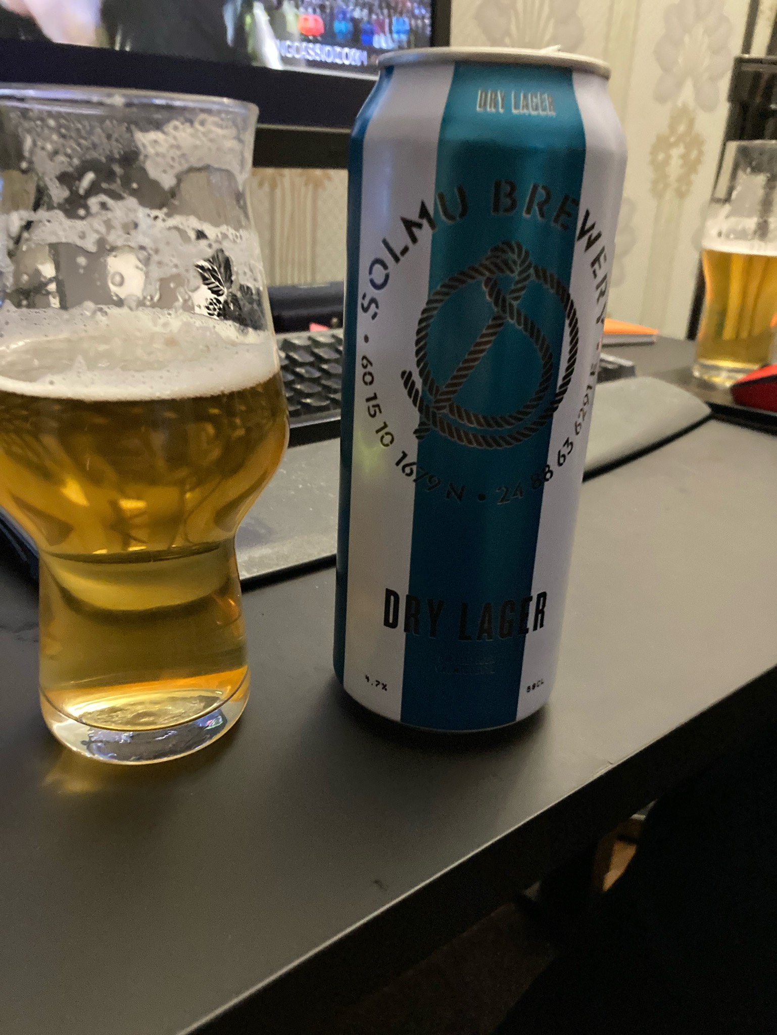 Solmu Dry Lager, Solmu Brewery (Sinebrychoff)