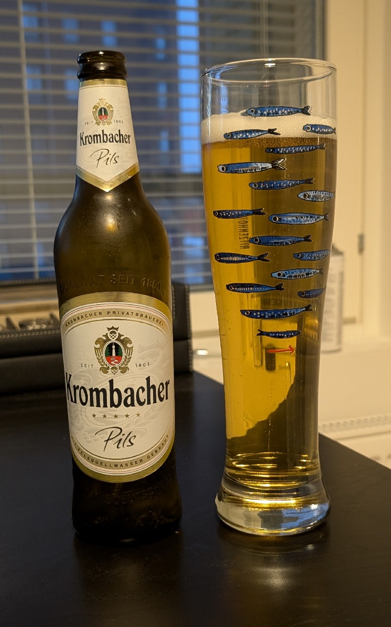 Krombacher Pils, Krombacher Brauerei
