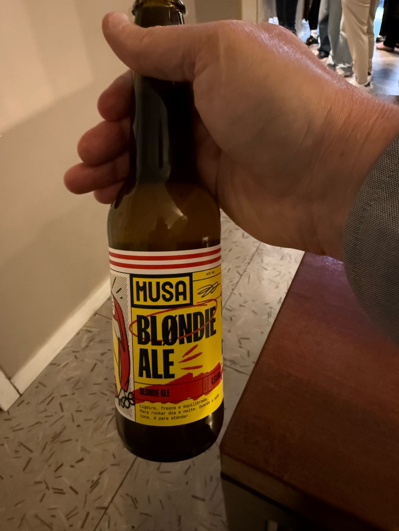 Blondie Ale, Cerveja Musa