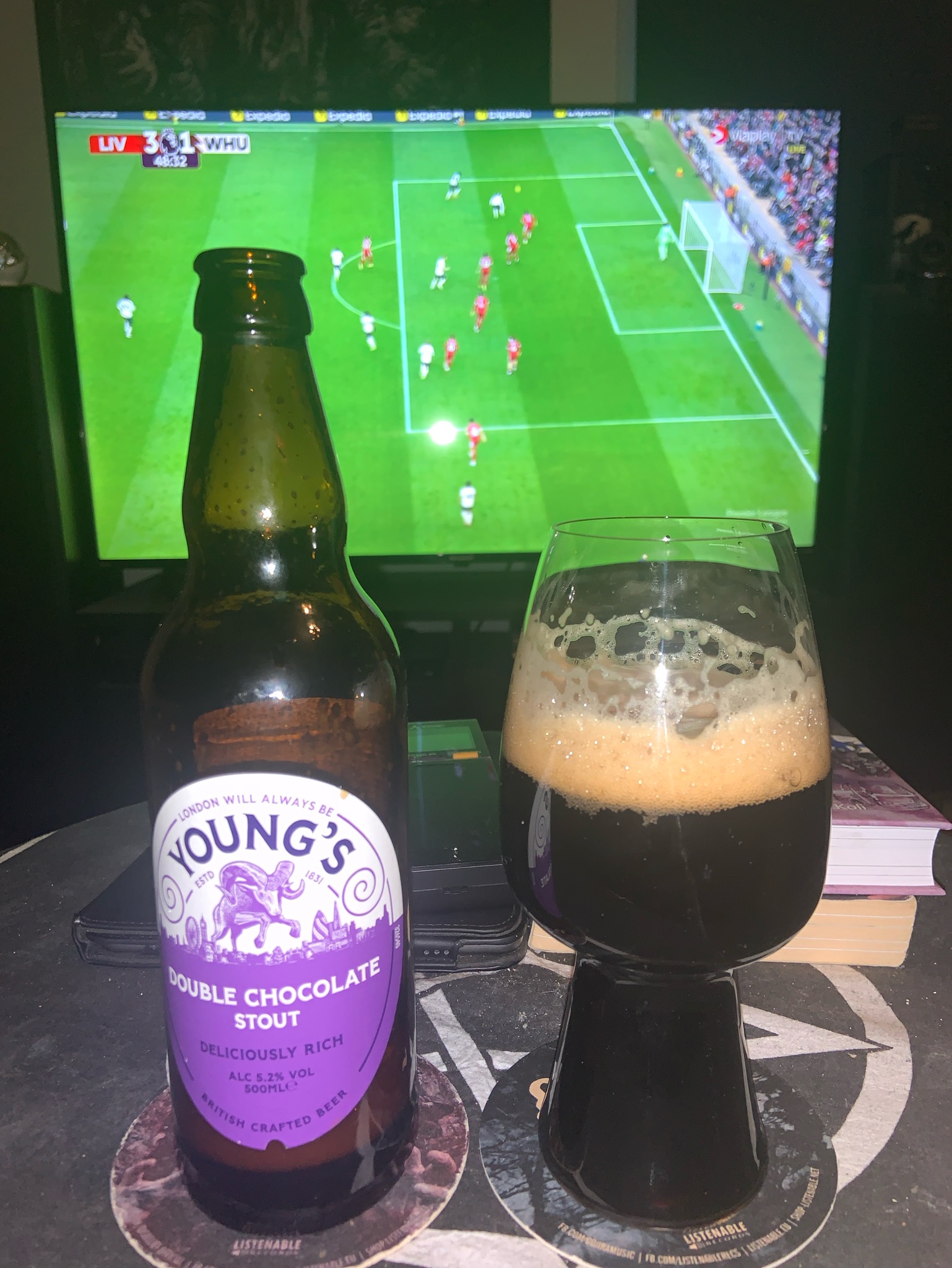 Young's Double Chocolate Stout, Eagle Brewery (formerly Charles Wells)