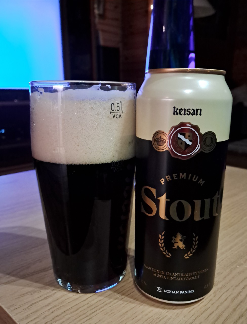keisari premium stout, Finland