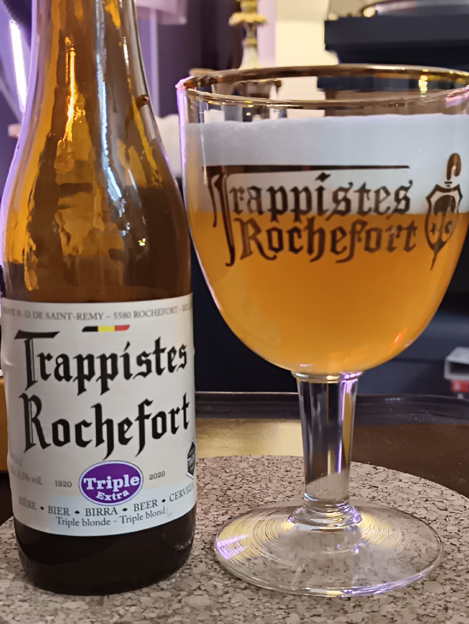 Trappistes Rochefort Triple Extra, Belgium