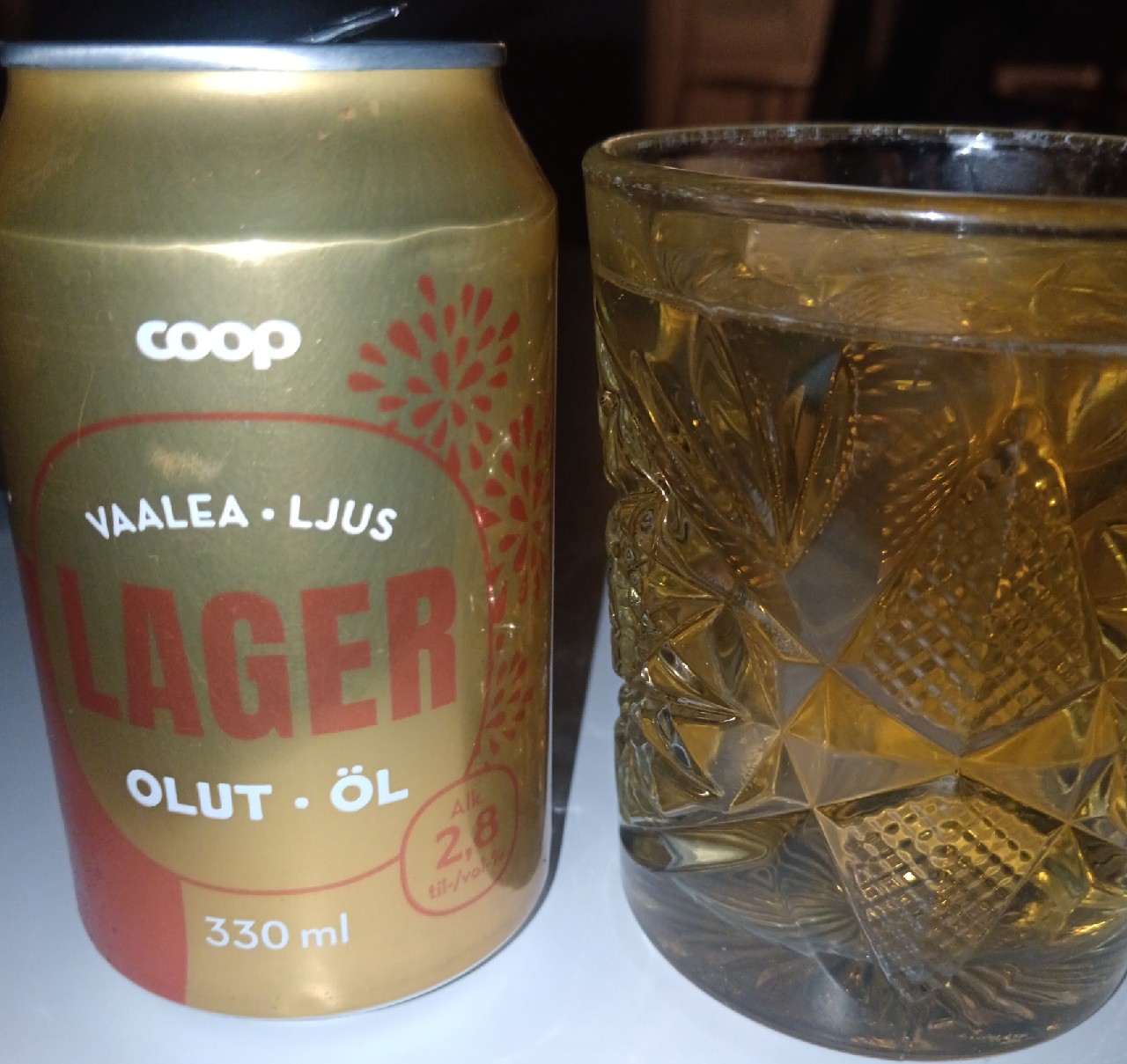 Coop Vaalea Lager 2.8%, Oettinger Brauerei