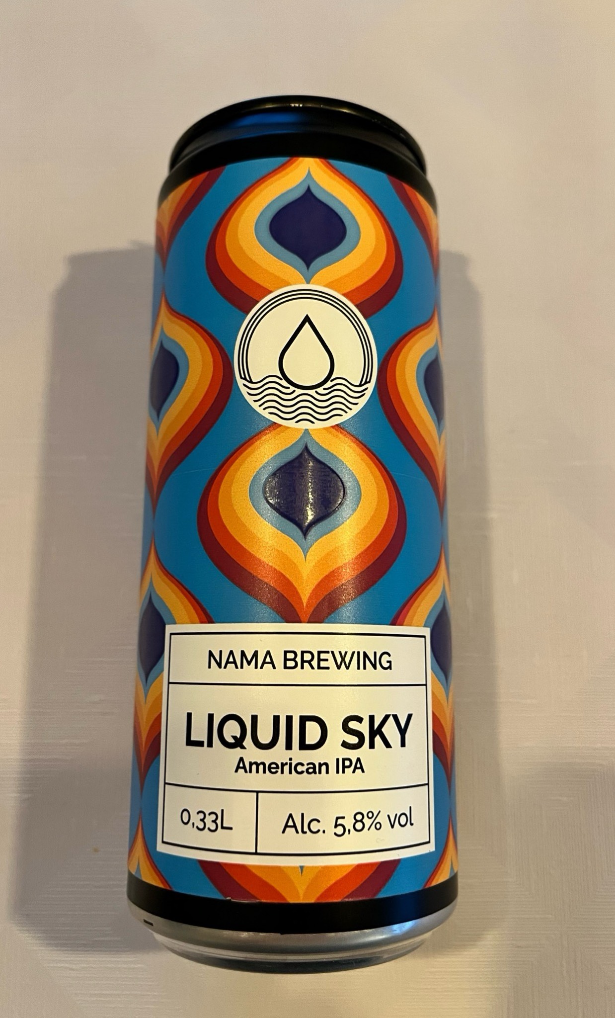 Liquid Sky American IPA, Nama brewing