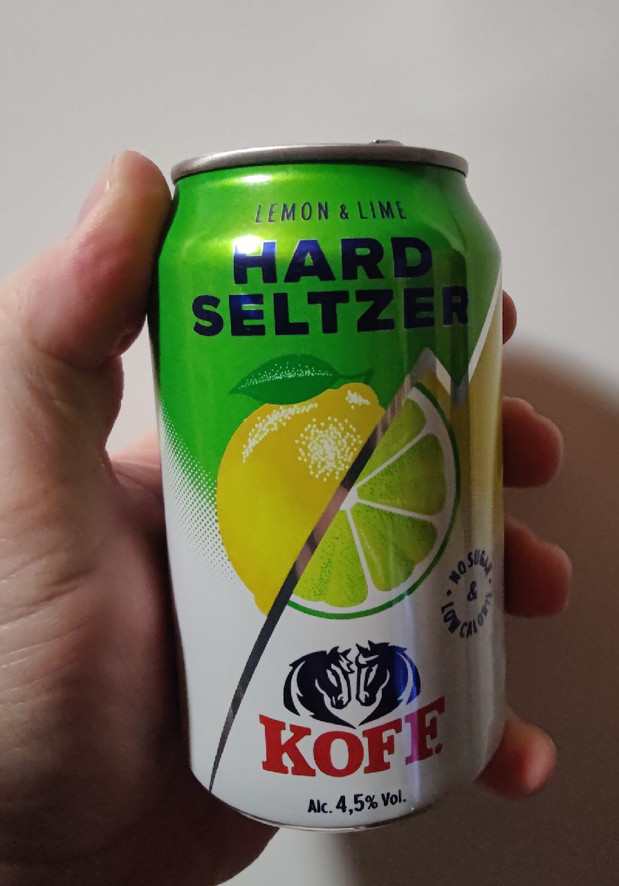 KOFF Hard Seltzer Lemon & Lime, Finland
