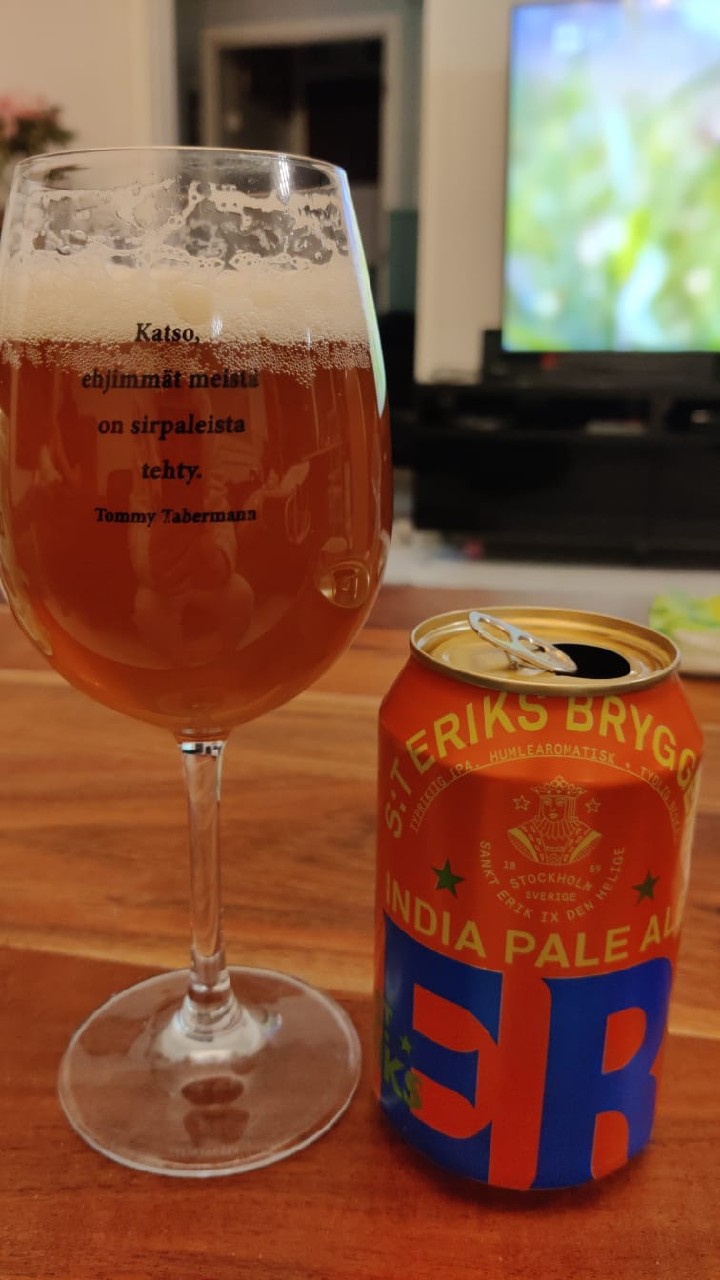 S:t Eriks IPA, S:t Eriks Bryggeri (Galatea)