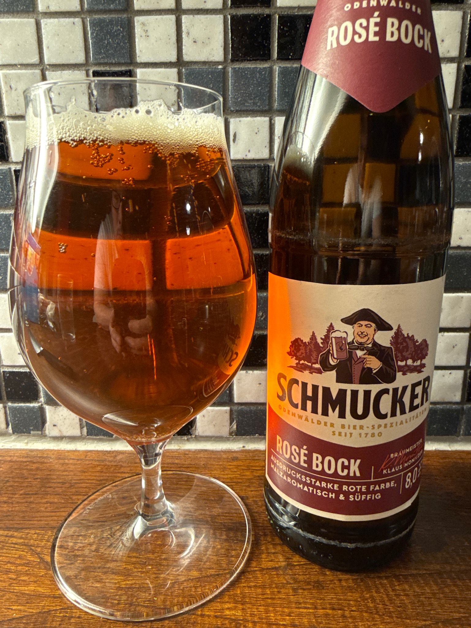 Schmucker Rosé Bock, Privat-Brauerei Schmucker