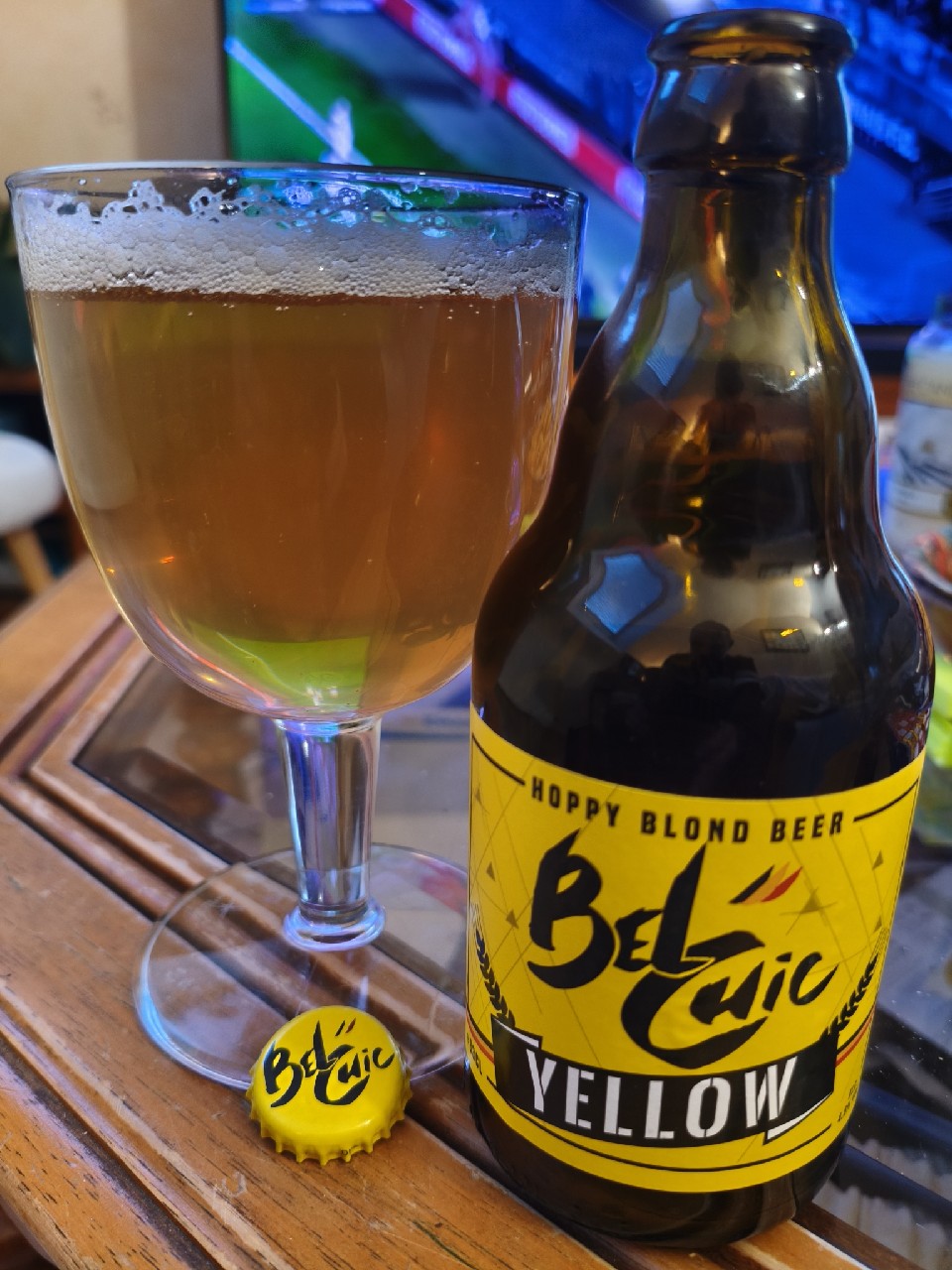 Bel'Chic Yellow, Brasserie La Binchoise