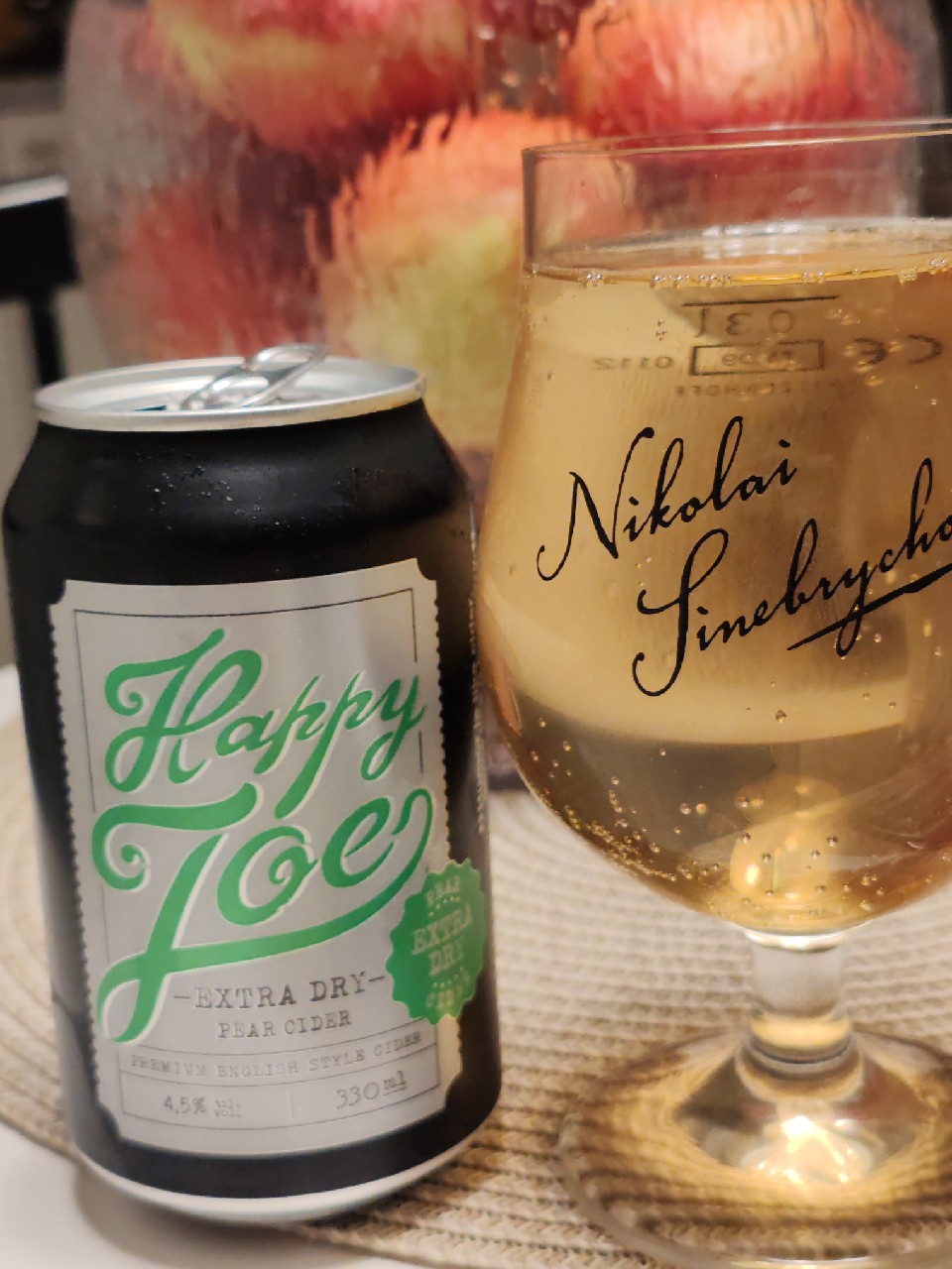 Happy Joe Extra Dry Pear, Finland