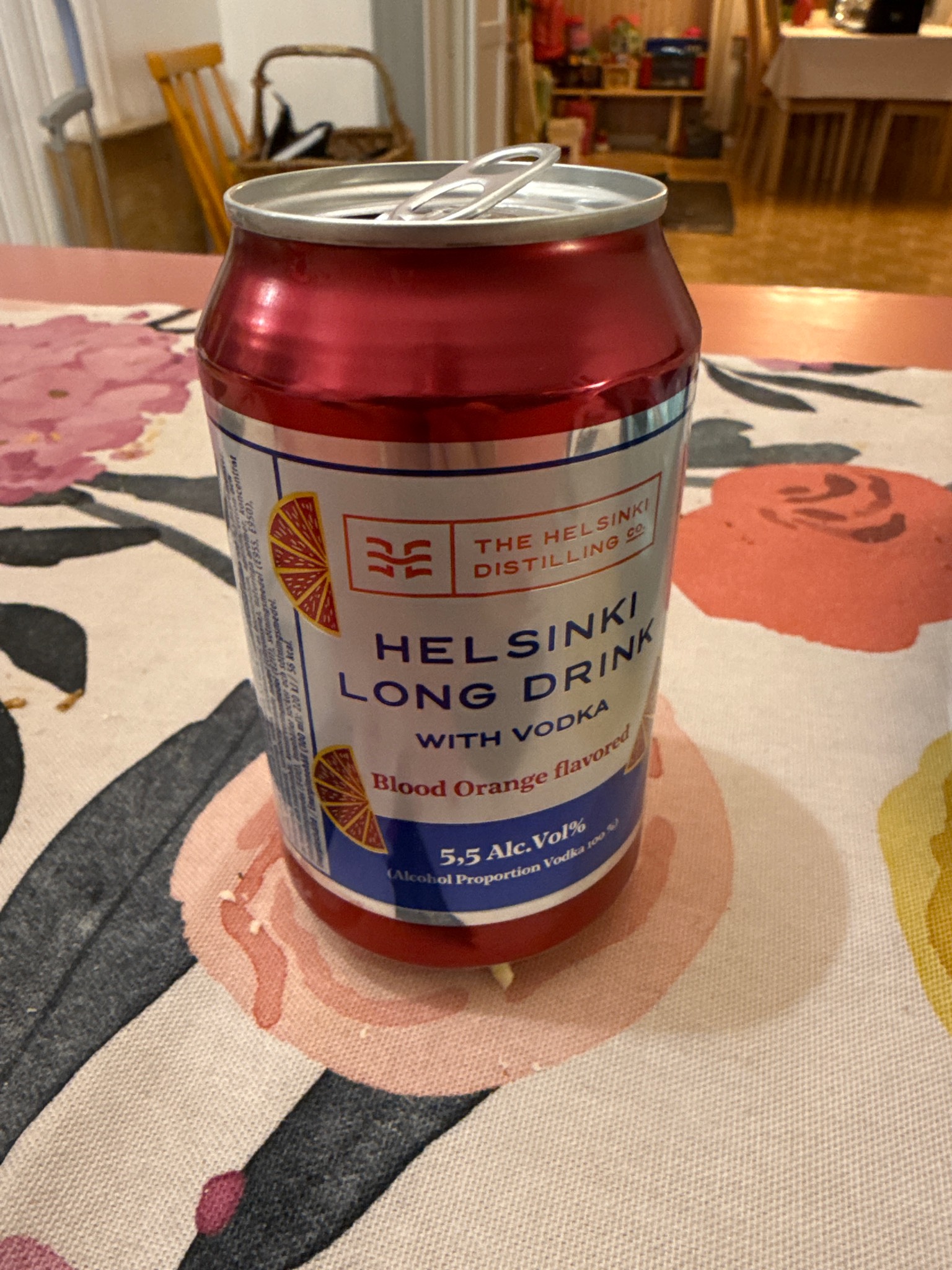 Helsinki Long Drink: Vodka & Blood Orange, The Helsinki Distilling Co. (Olvi)