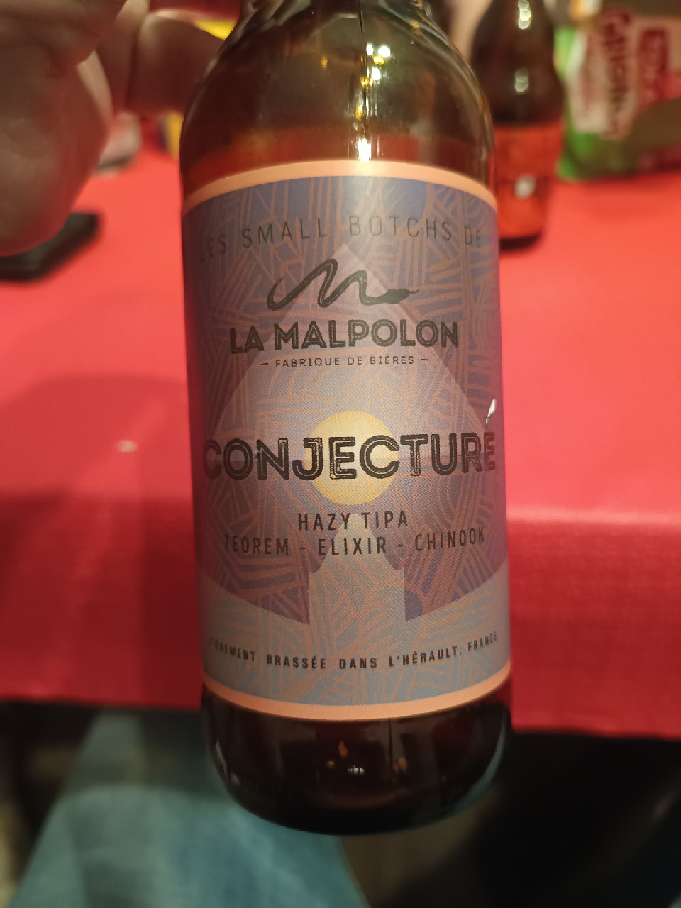conjecture, Brasserie La Malpolon