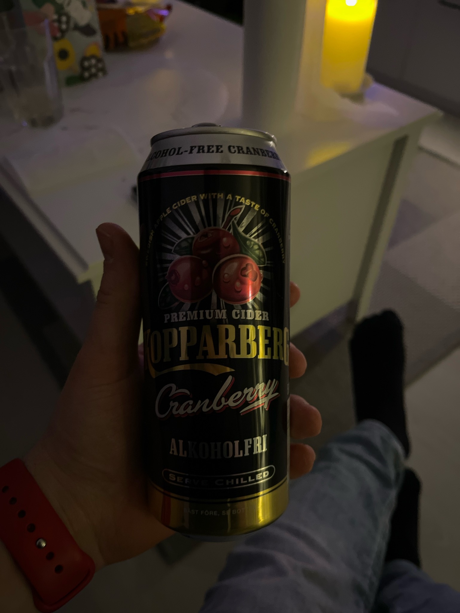 Kopparberg Cranberry Alkoholiton, Sweden