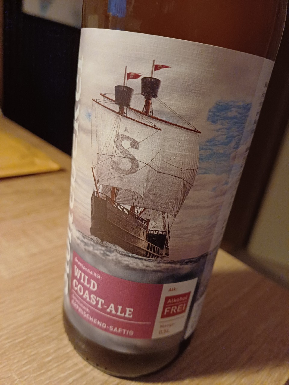 Wild Coast-Ale Alkoholfrei, Störtebeker Braumanufaktur