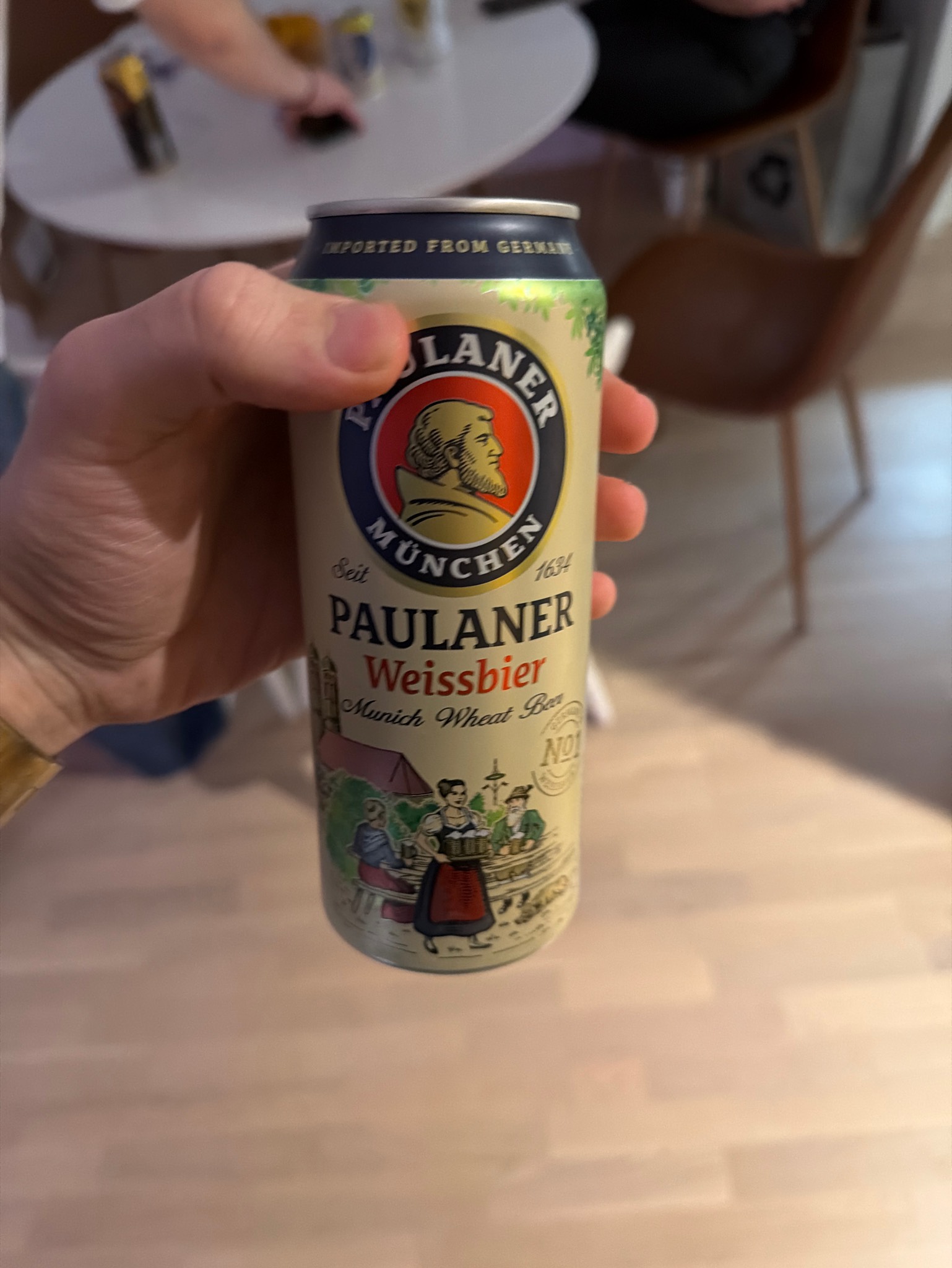 Paulaner Hefe-Weißbier Naturtrüb / Weissbier / Hefe-Weizen, Paulaner Brauerei