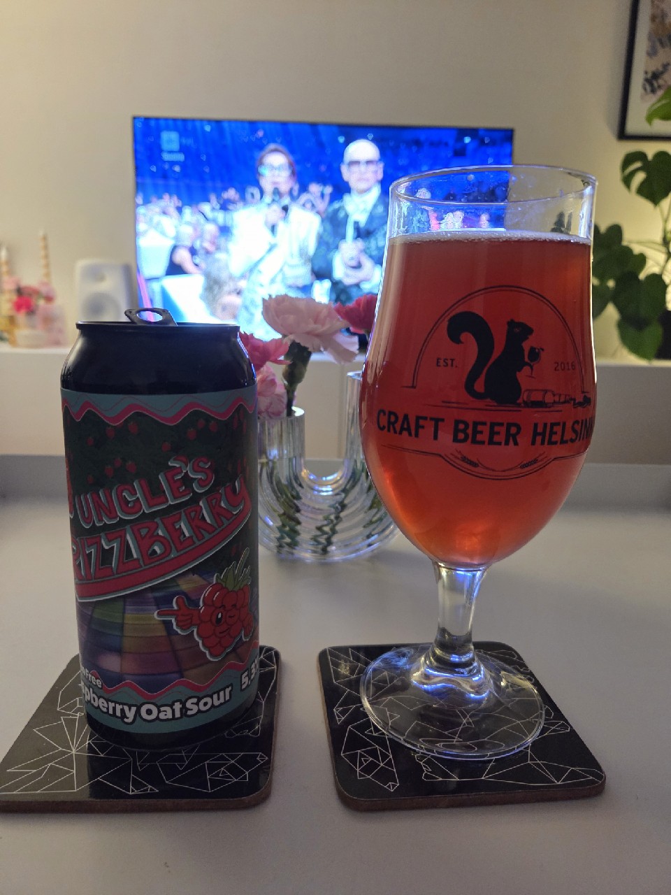 Uncle's Rizzberry - Raspberry Oat Sour, Tired Uncle Brewing Co.