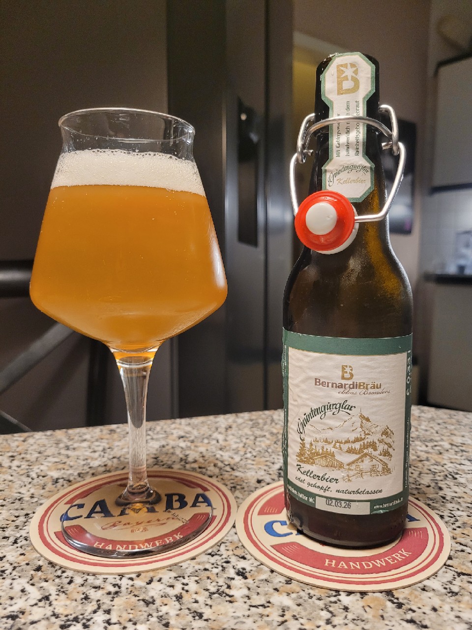 Grüntengurglar Kellerbier, Bernardi Bräu