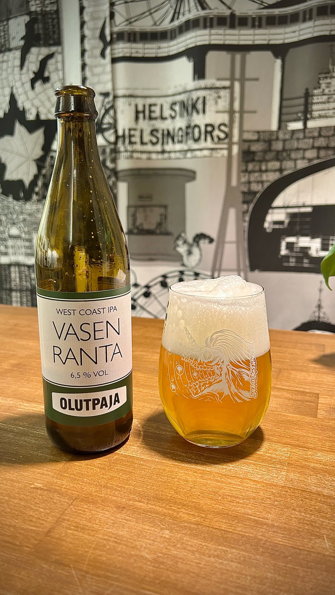 Vasen Ranta, Olutpaja