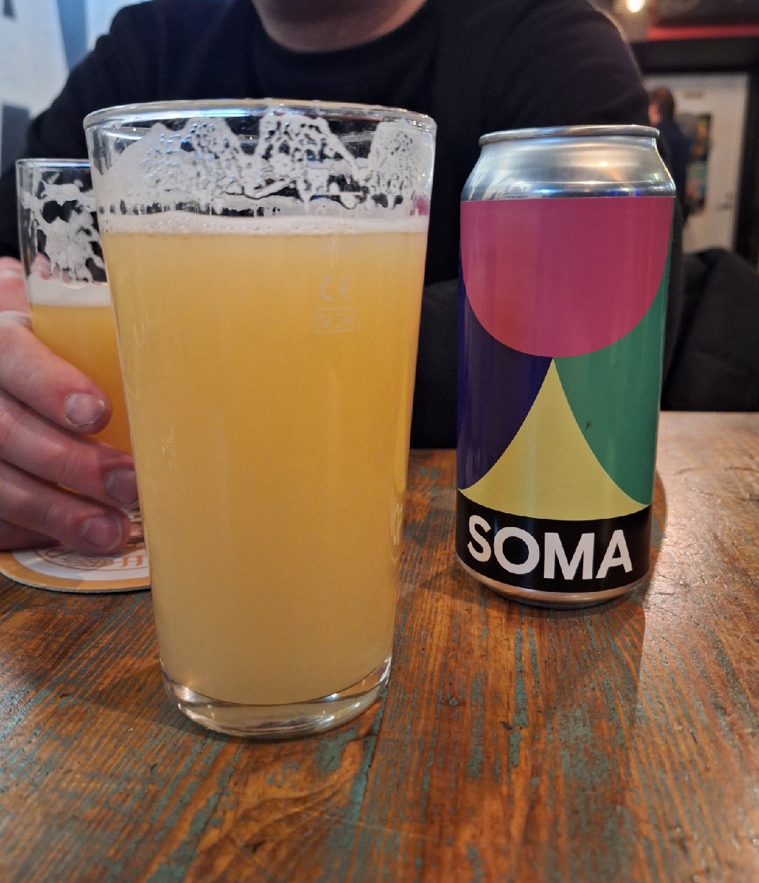 dusk, SOMA Beer