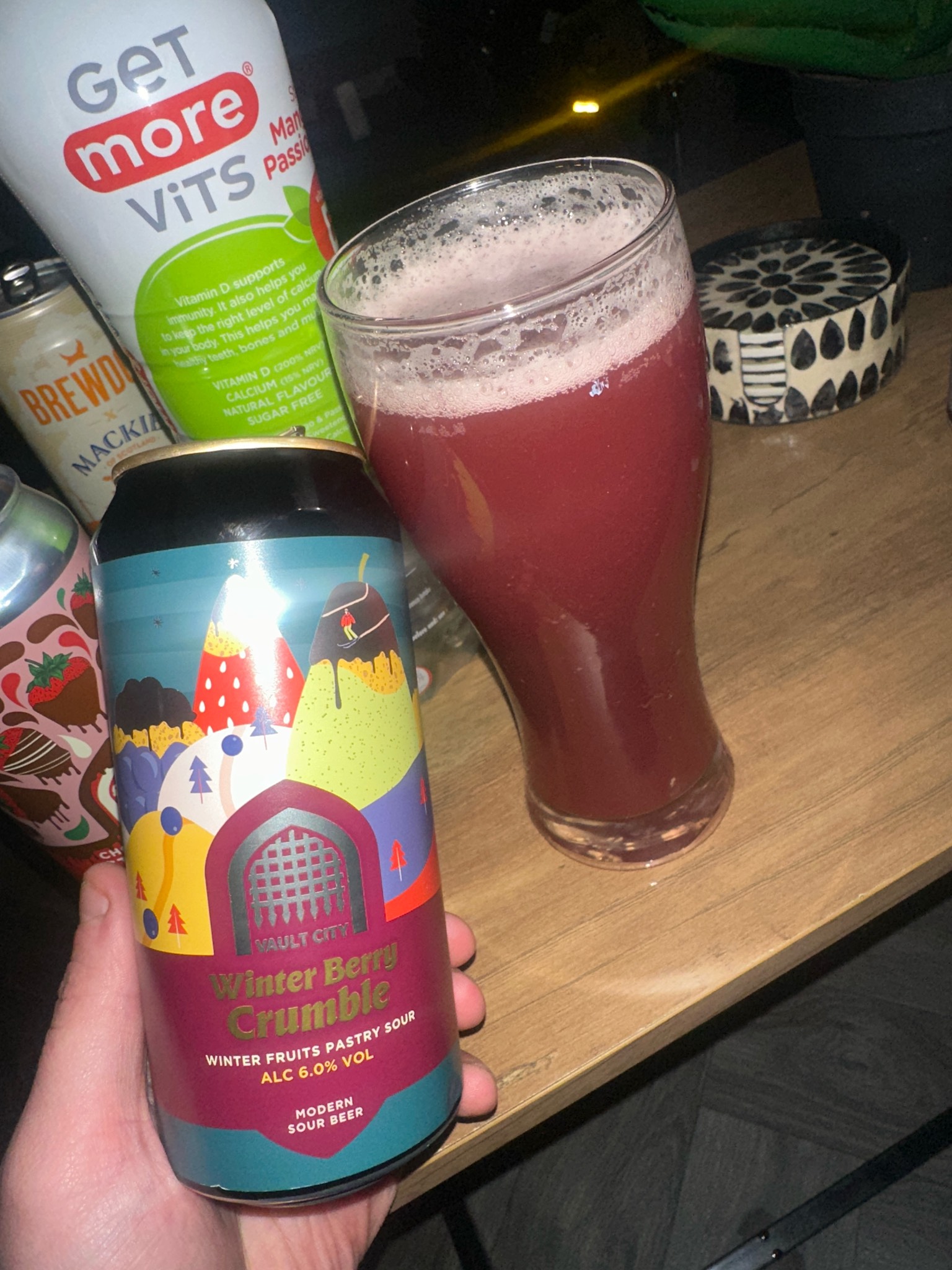 Winter Berry Crumble, Scotland