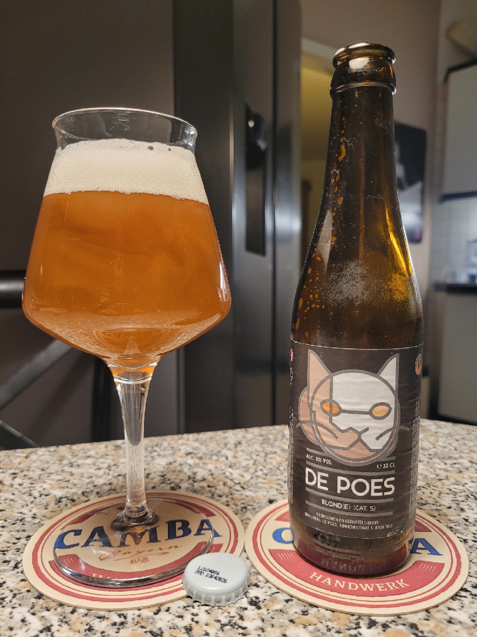 De Poes Blond(e) (Cat. 5), Brouwerij De Poes