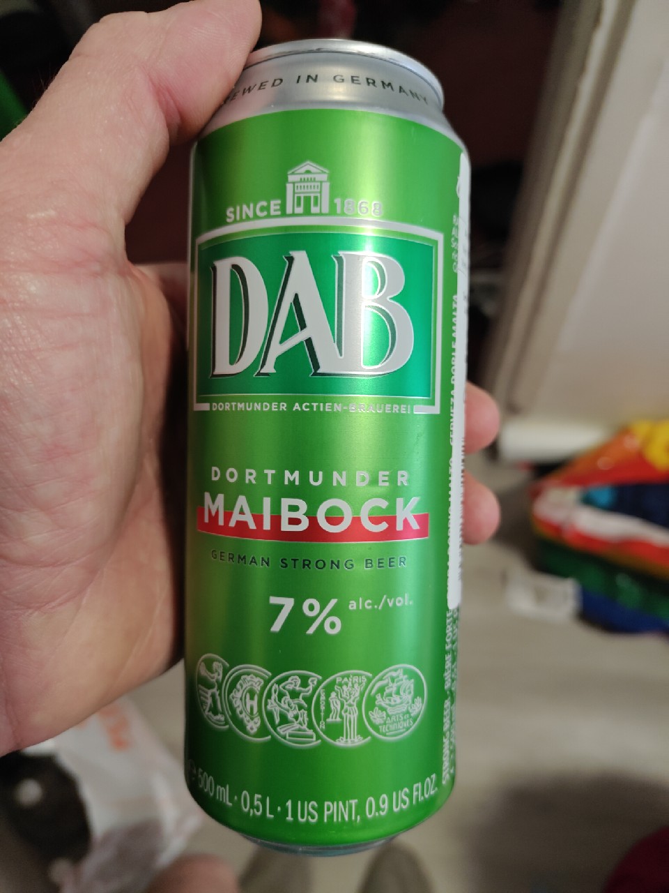 DAB Dortmunder Maibock, Dortmunder Actien-Brauerei (Oetker Group) | DAB