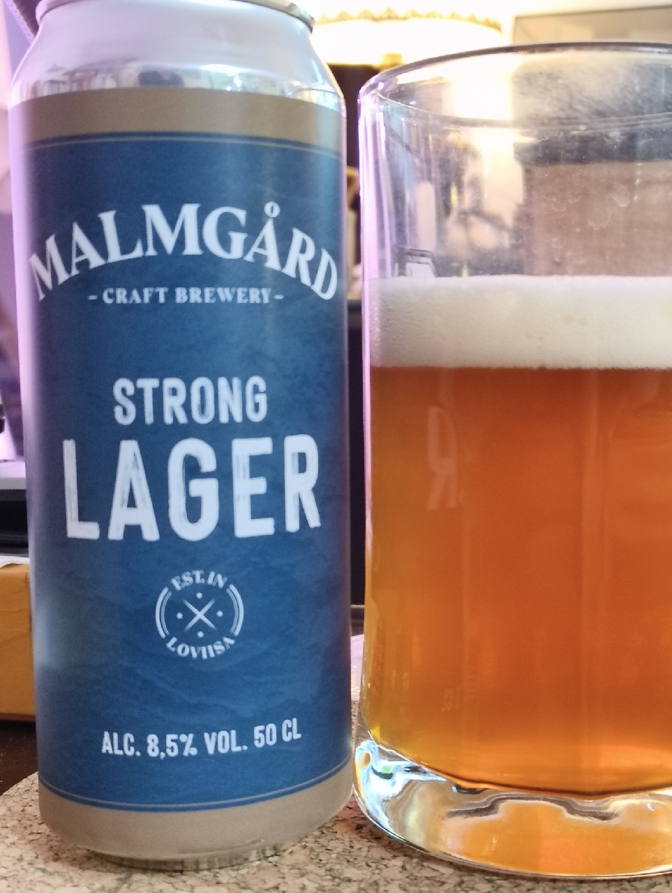Malmgård Strong Lager, Finland