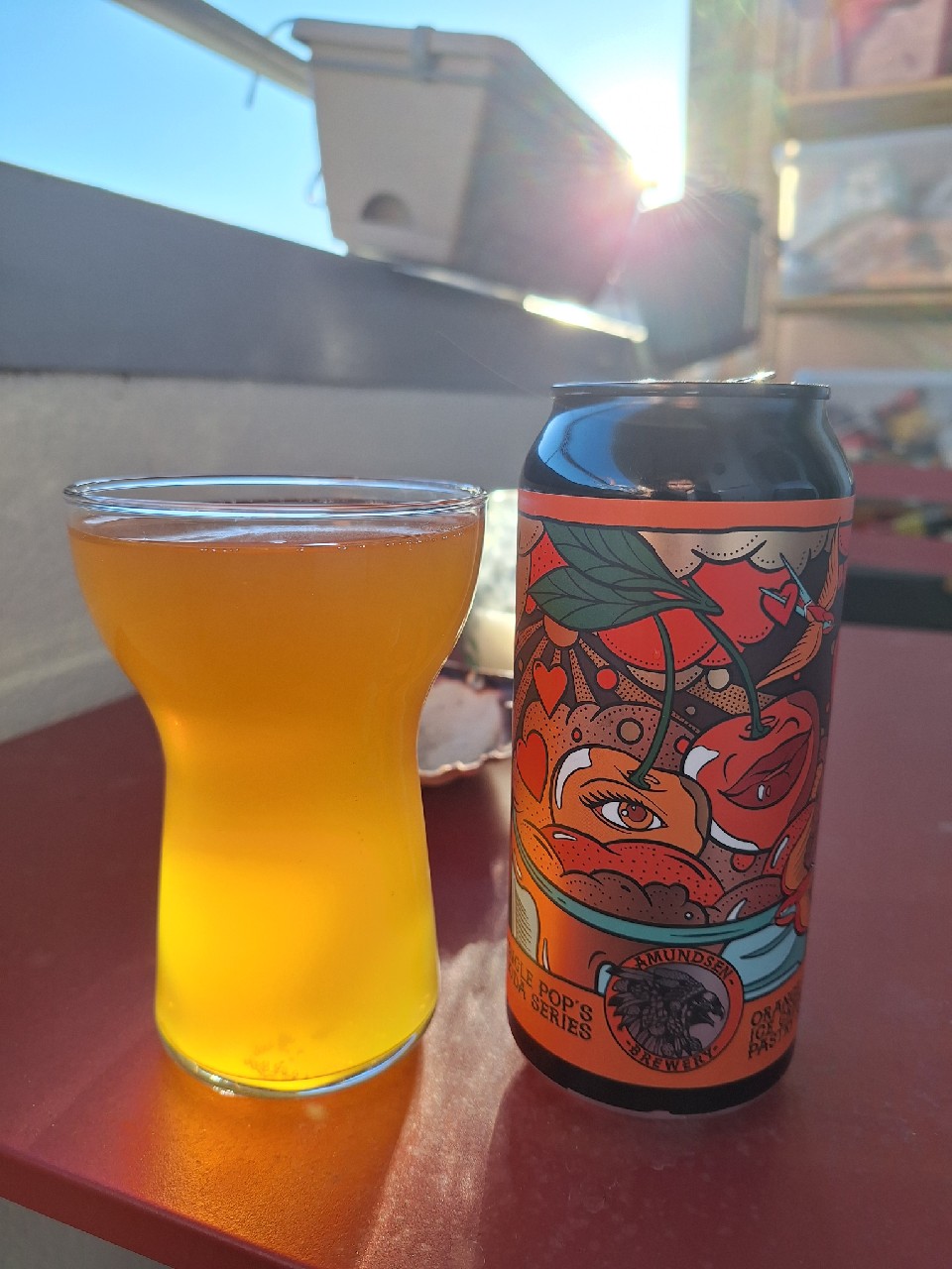 Uncle Pop's soda series- orange soda icre cream pastry sour, Amundsen Bryggeri