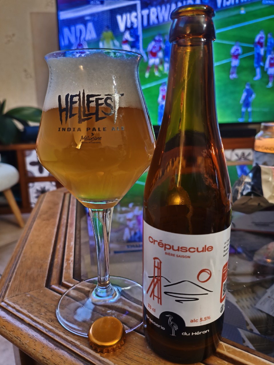 Crépuscule, Brasserie Du Héron