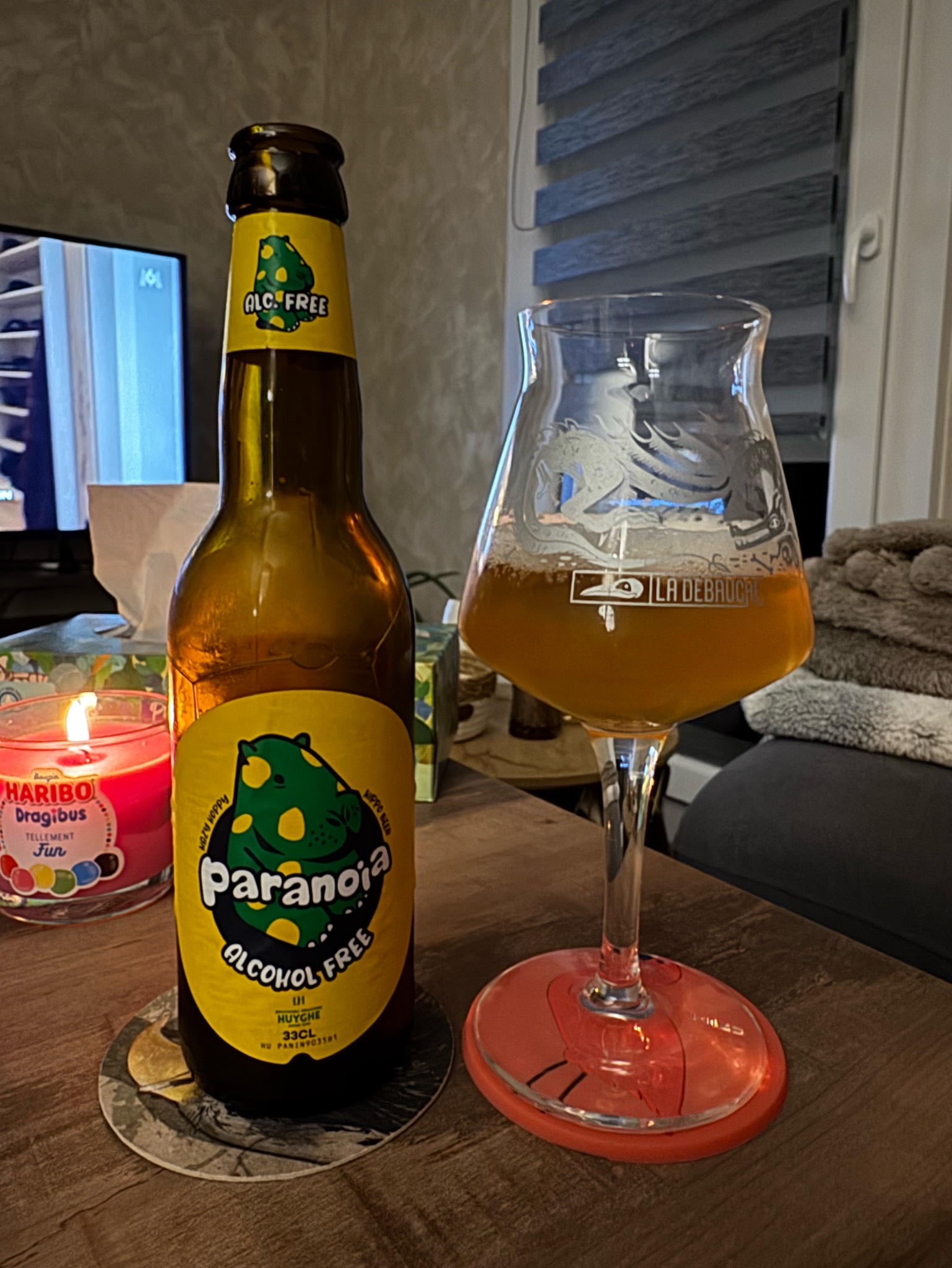 Paranoia Alcohol Free, Belgium