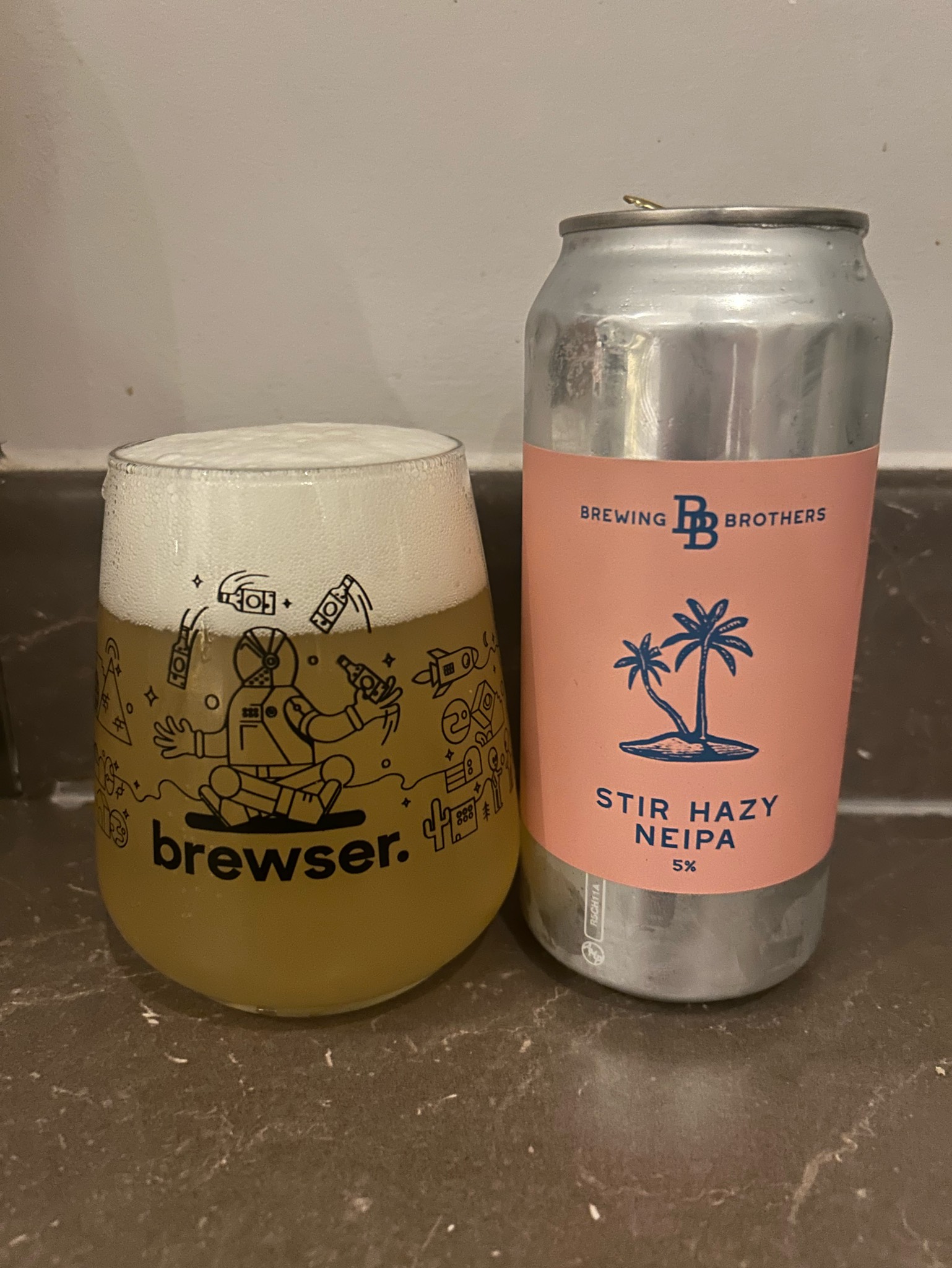 Stir Hazy, Brewing Brothers