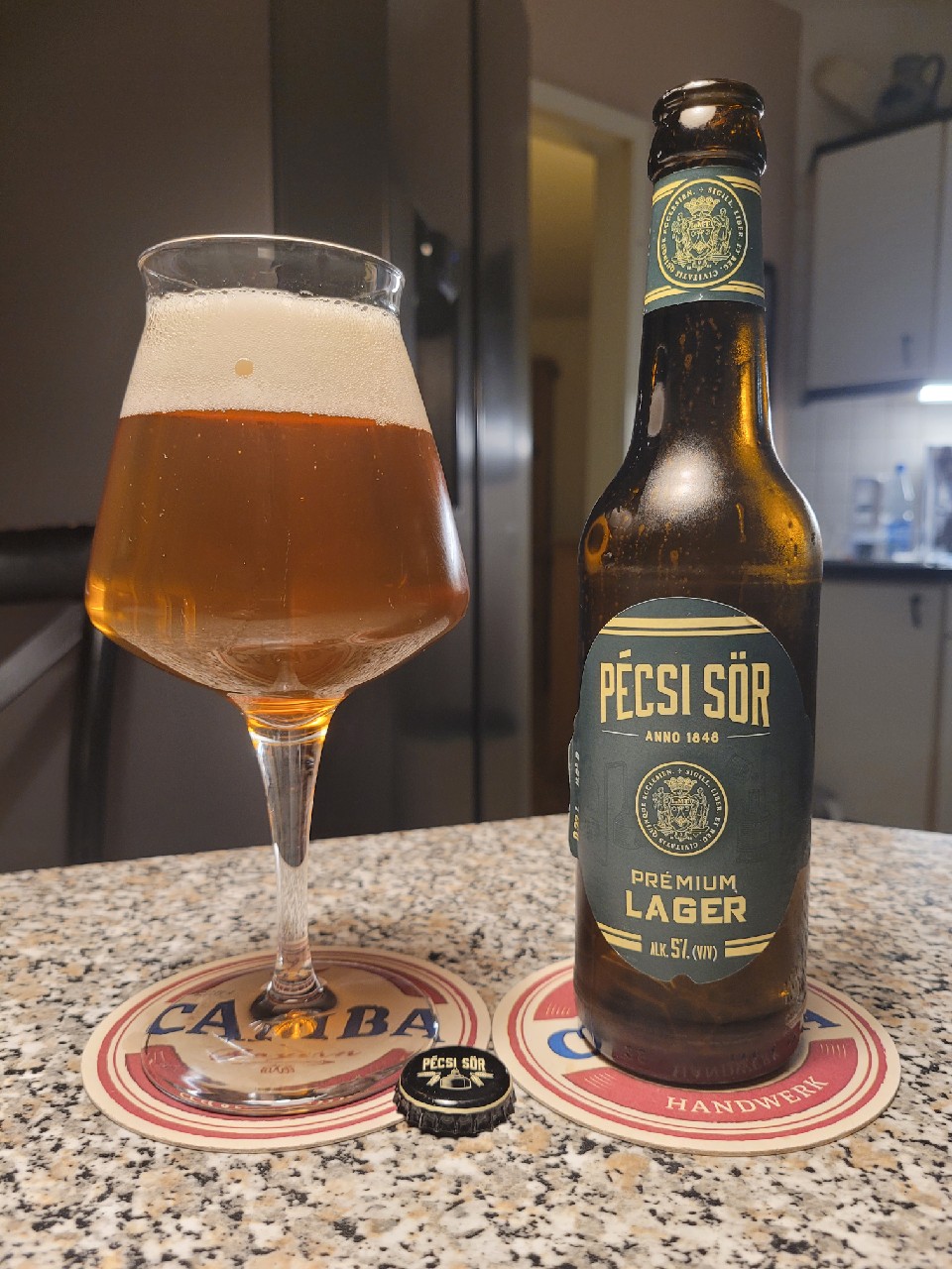 Pécsi Sör Prémium Lager, Pécsi Sörfözde (Ottakringer)