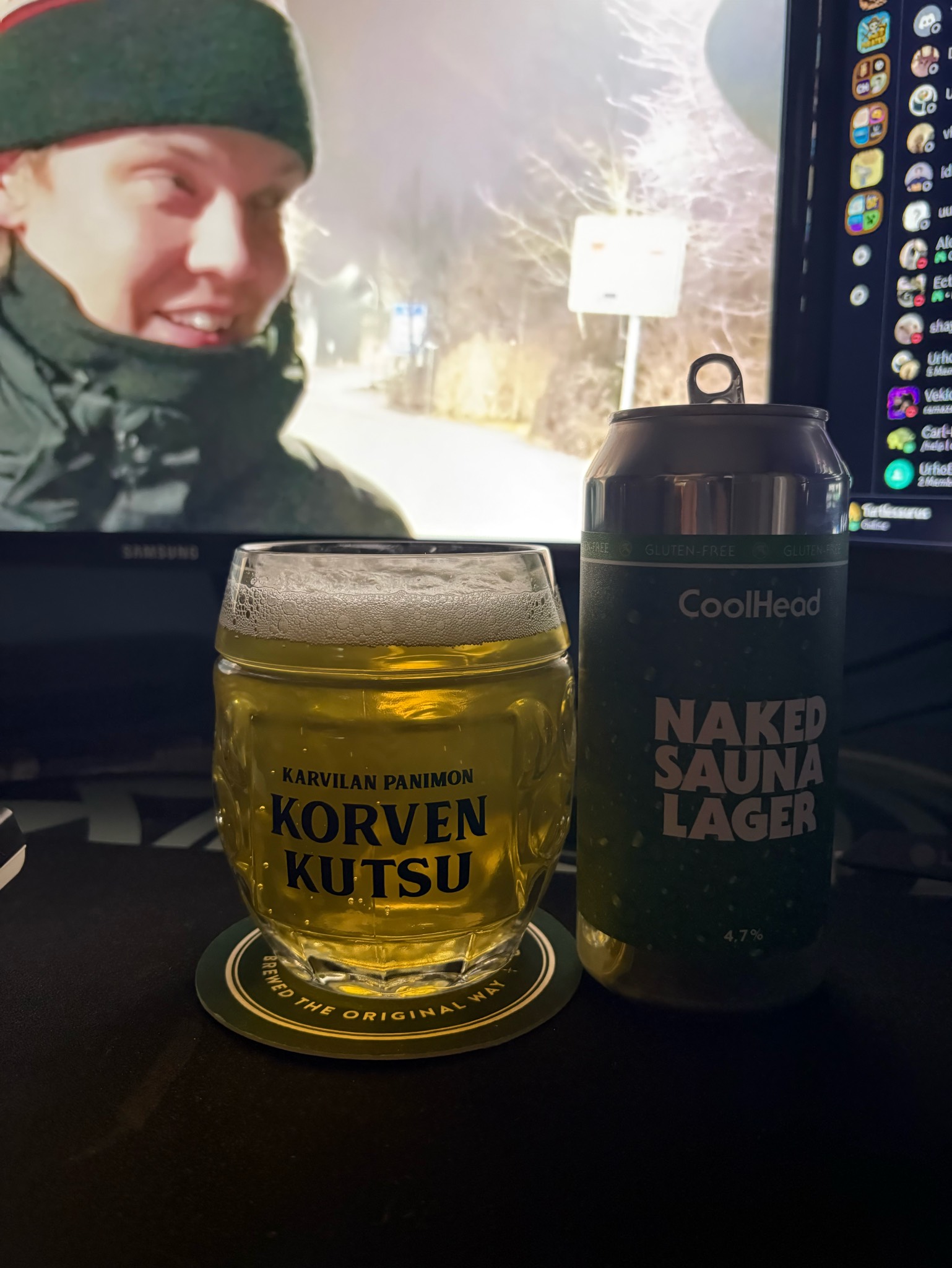 Naked Sauna Lager, CoolHead Brew