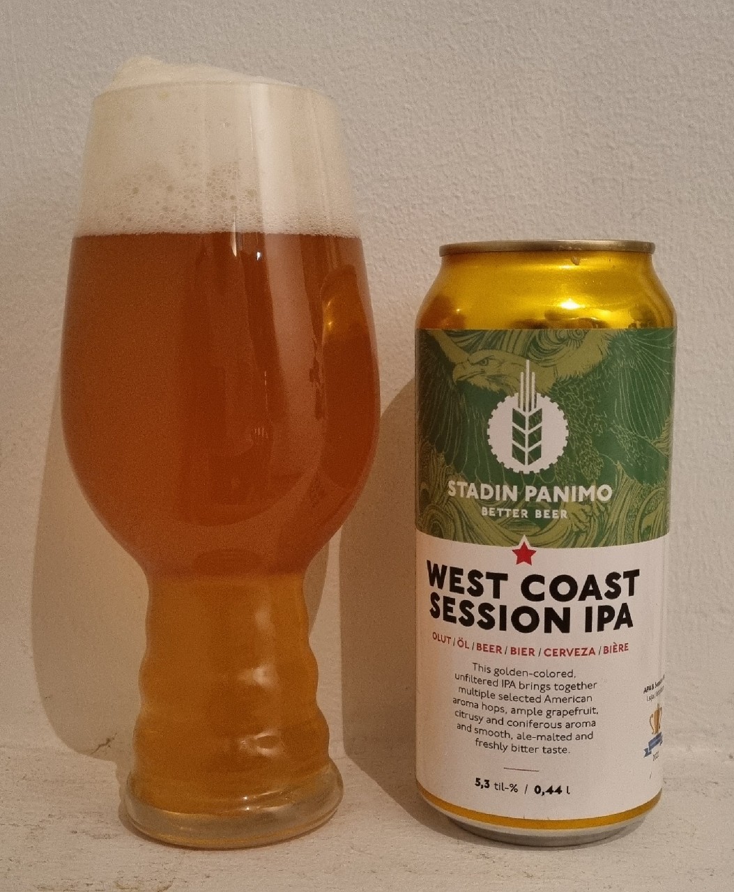 West Coast Session IPA, Stadin Panimo