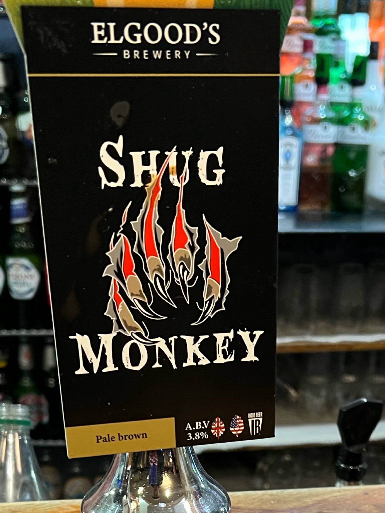 Shug Monkey, Elgood's Brewery