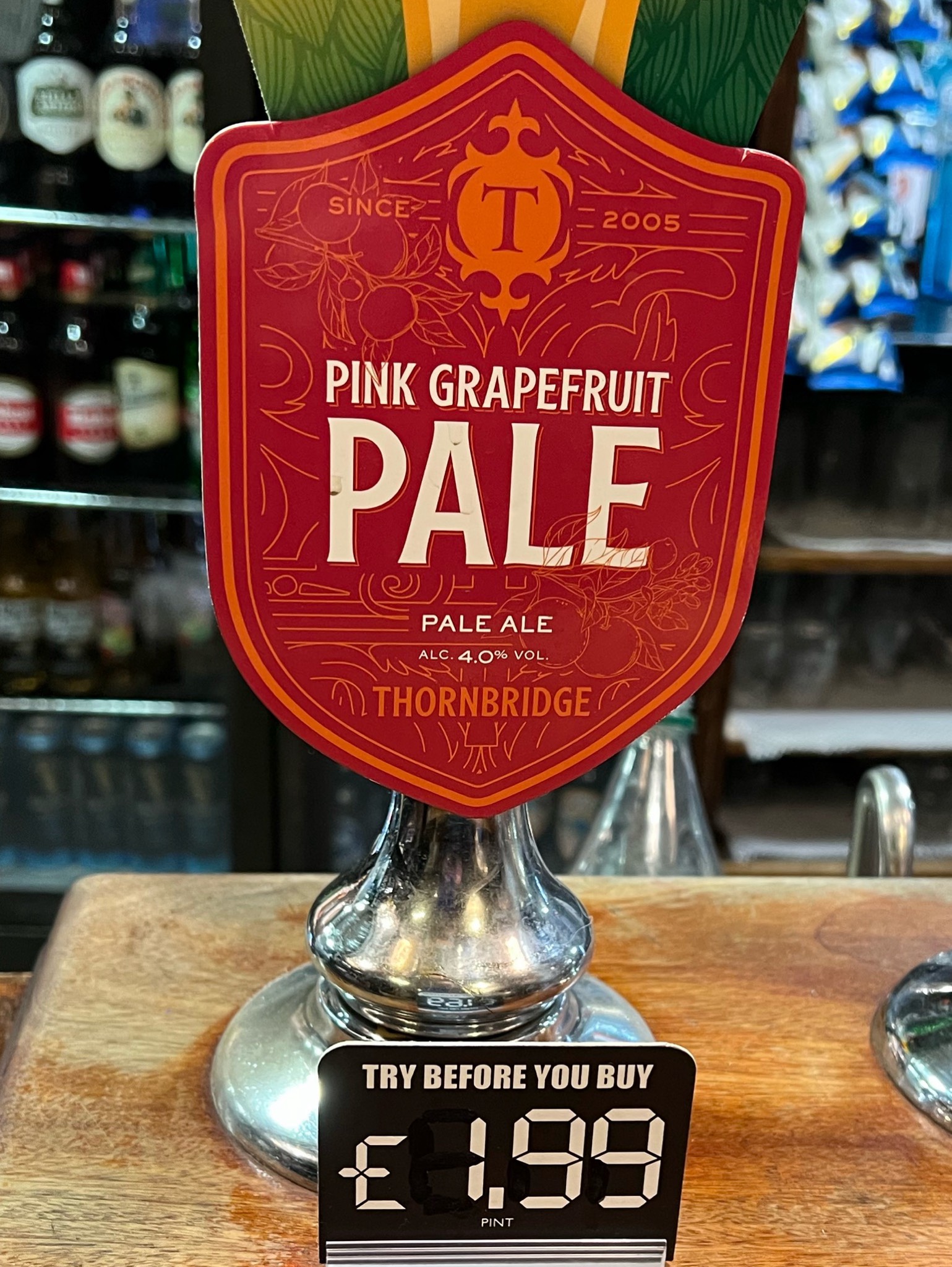 Pink Grapefruit Pale, Thornbridge Brewery