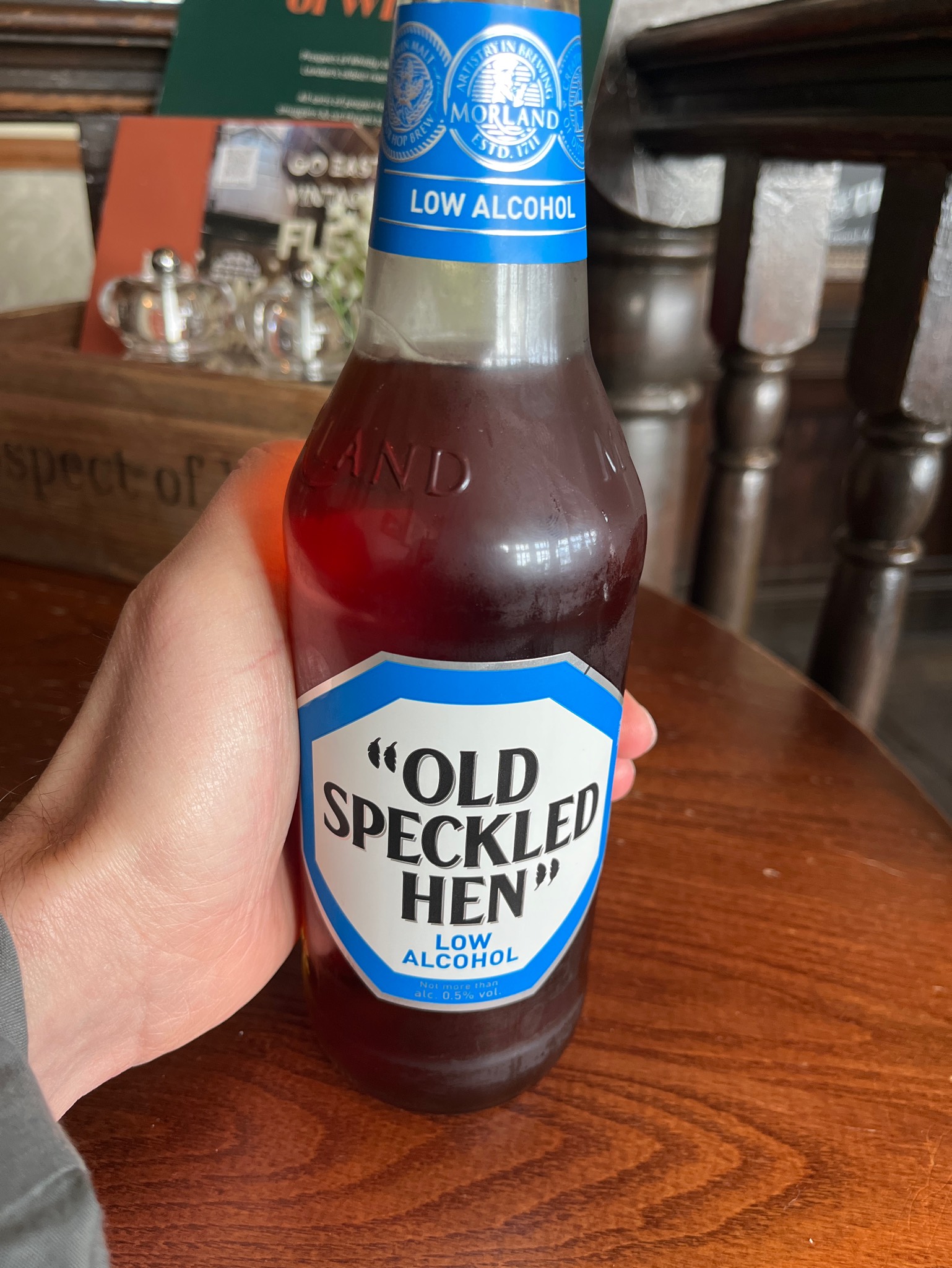 Old Speckled Hen Low Alcohol, England