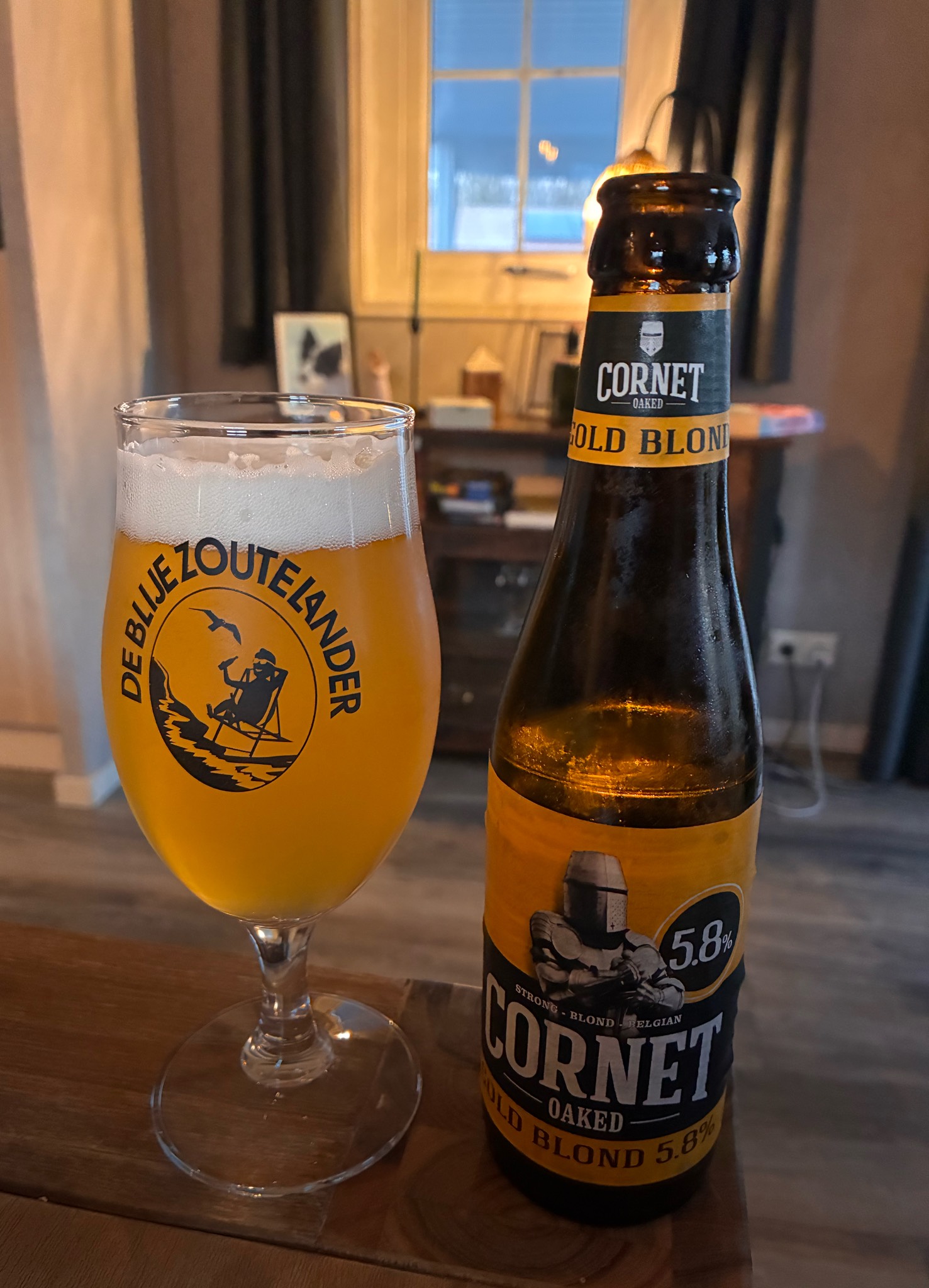 cornet oaked - Gold blond, Brouwerij de Hoorn