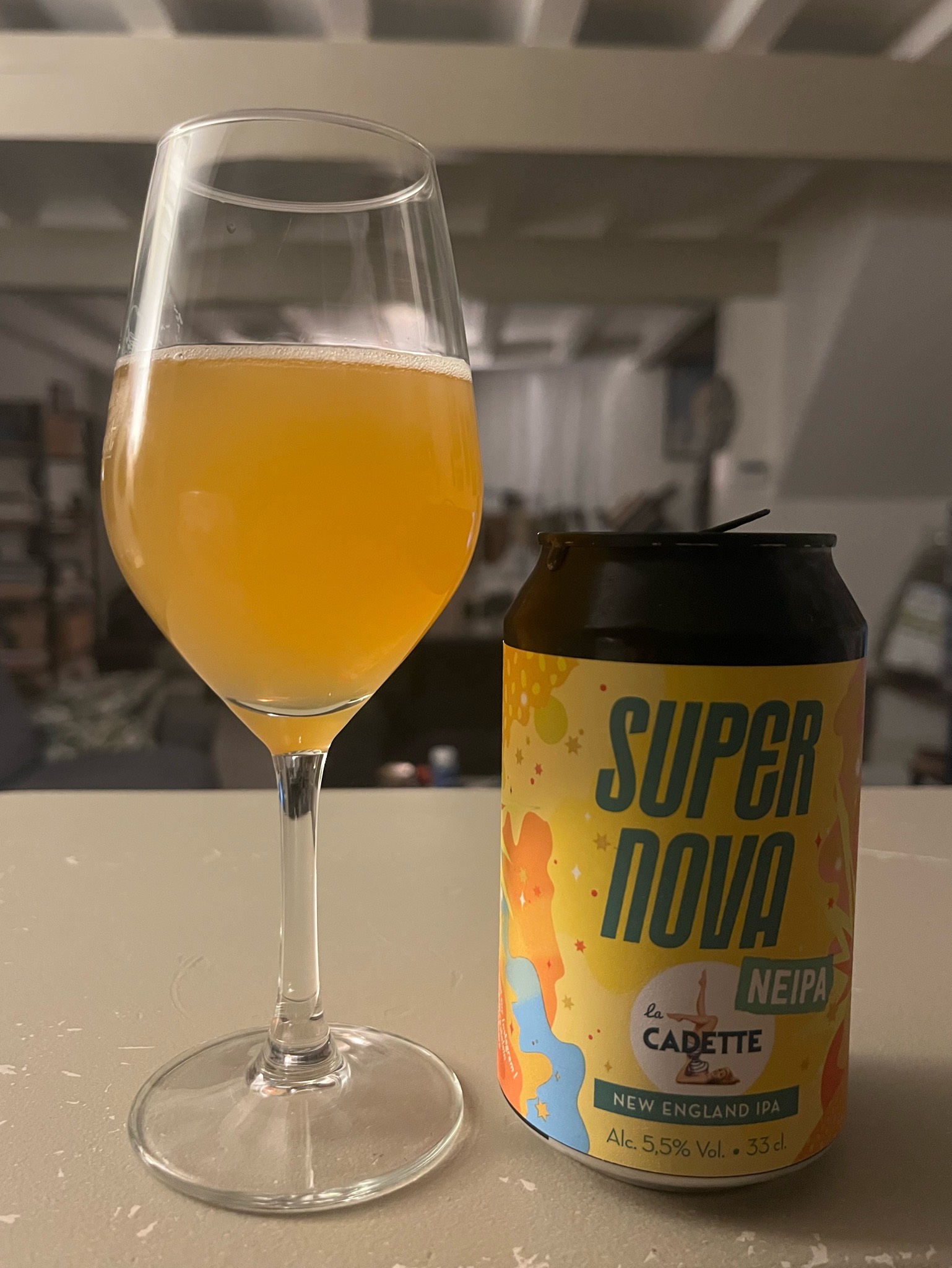 La Cadette Super Nova NEIPA, Brasserie Castelain