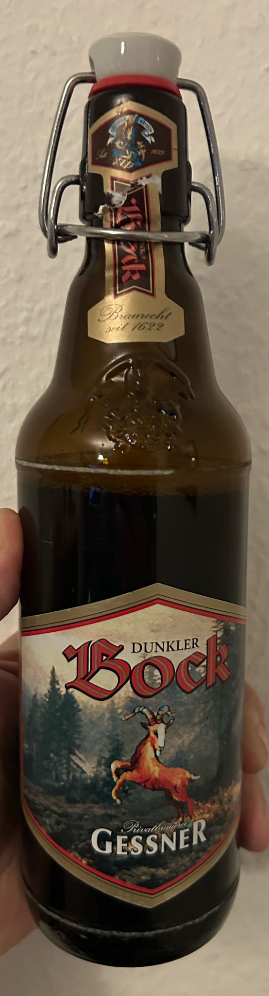 Gessner Dunkler Bock, Privatbrauerei Gessner