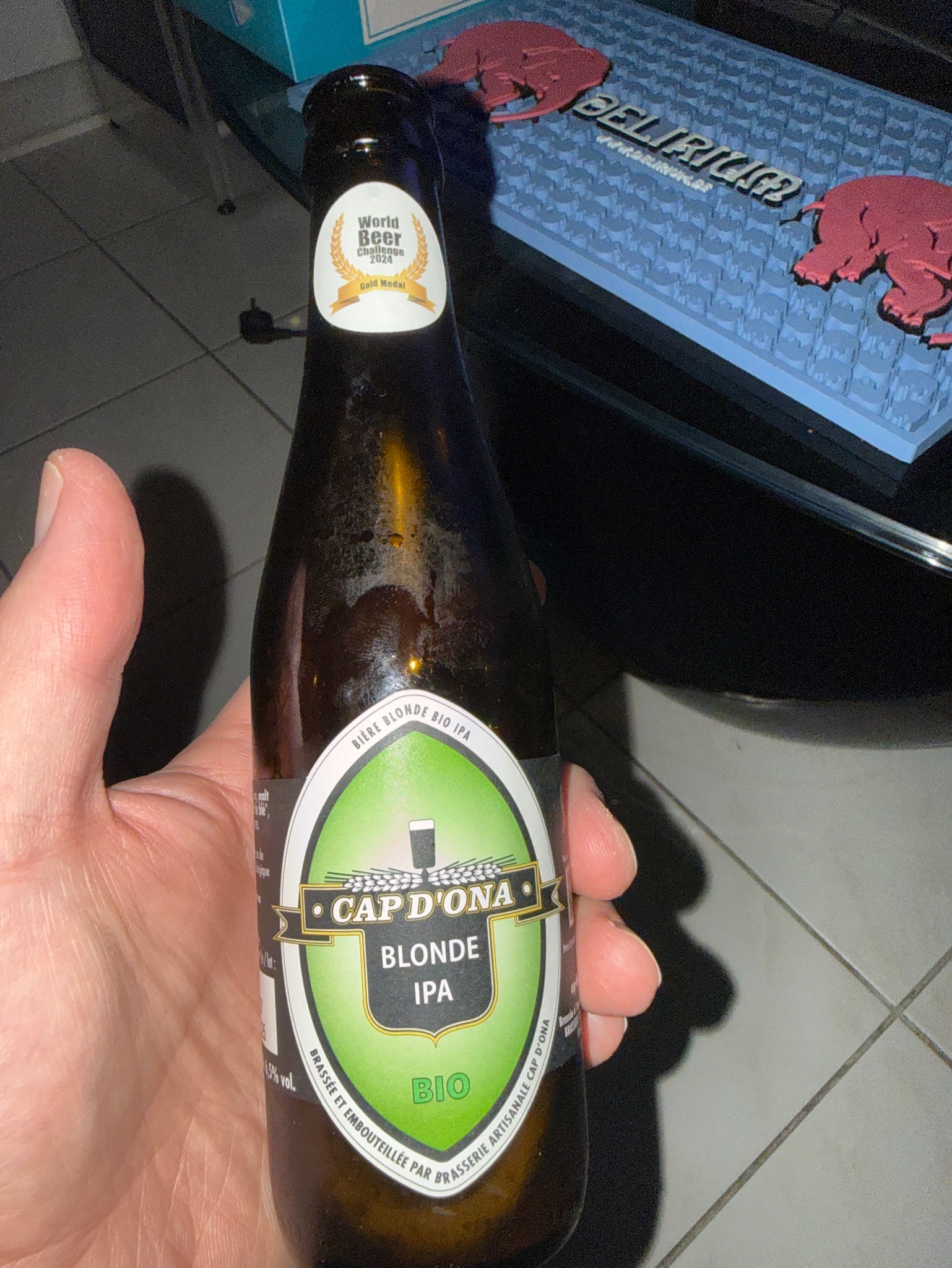 Blonde IPA Bio, Brasserie Cap D'Ona